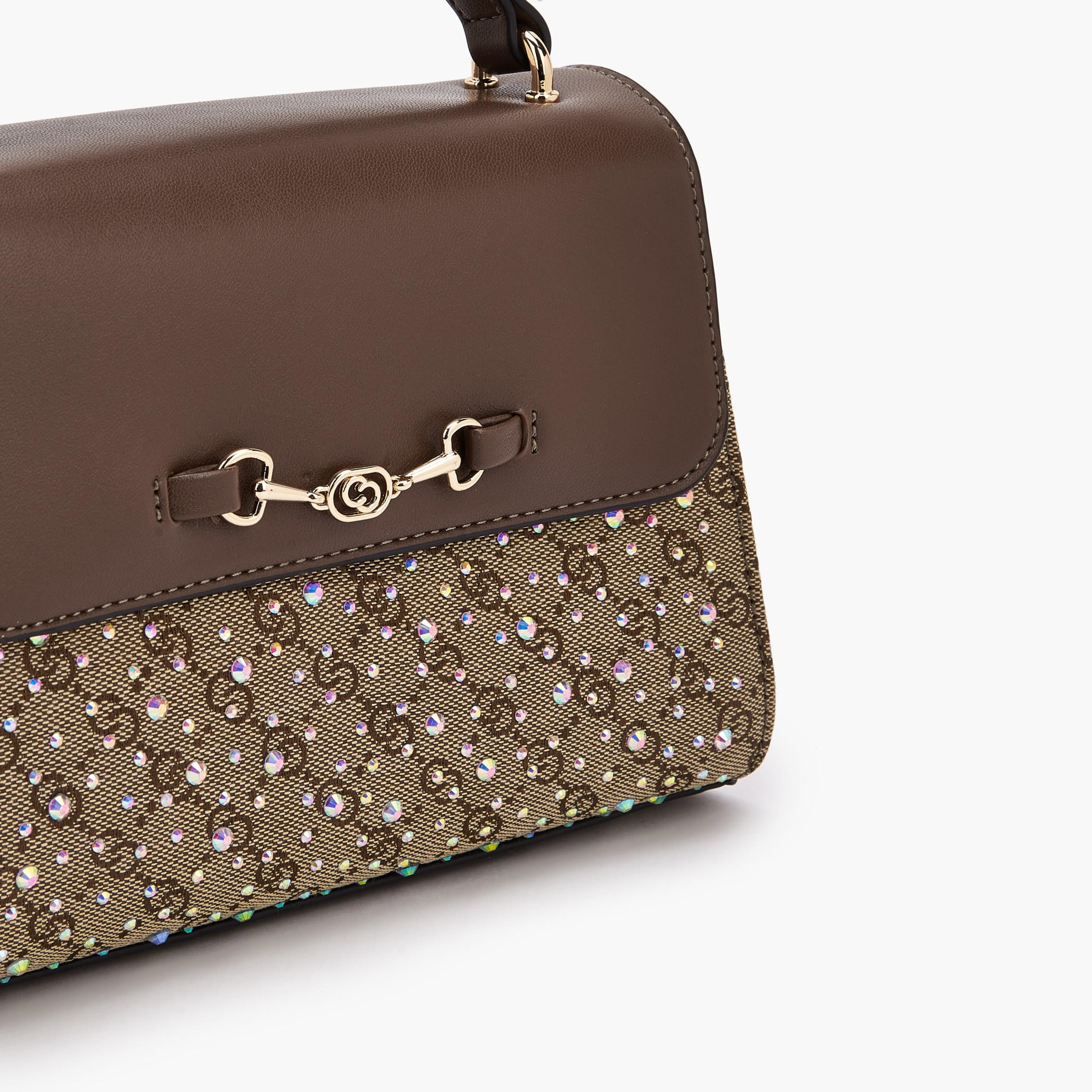 Celeste Embellished Satchel Bag with Detachable Strap-women-bagsandwallets-handbags-image-4