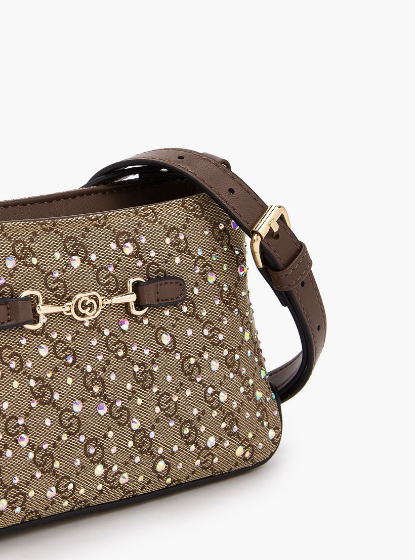 Celeste Embellished Crossbody Bag with Zip Closure-women-bagsandwallets-handbags-image-4