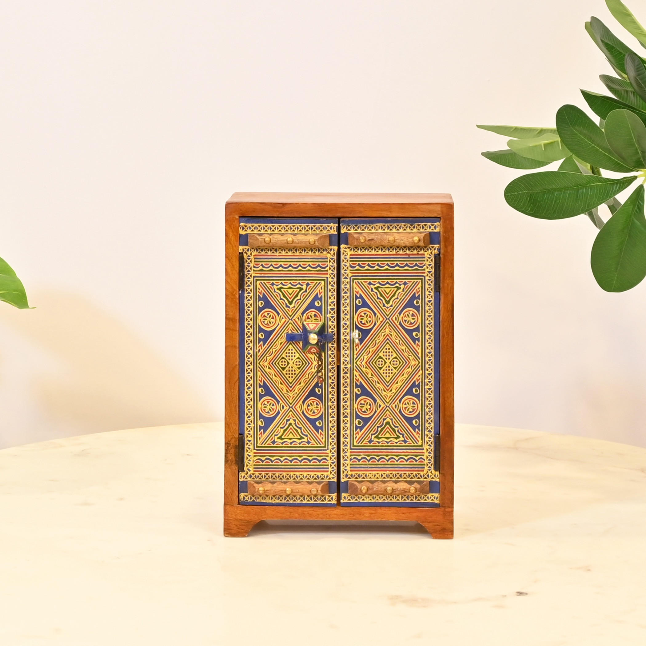 Ornate Wooden Decorative Storage Box-household-decor-boxesandtrays-image-1