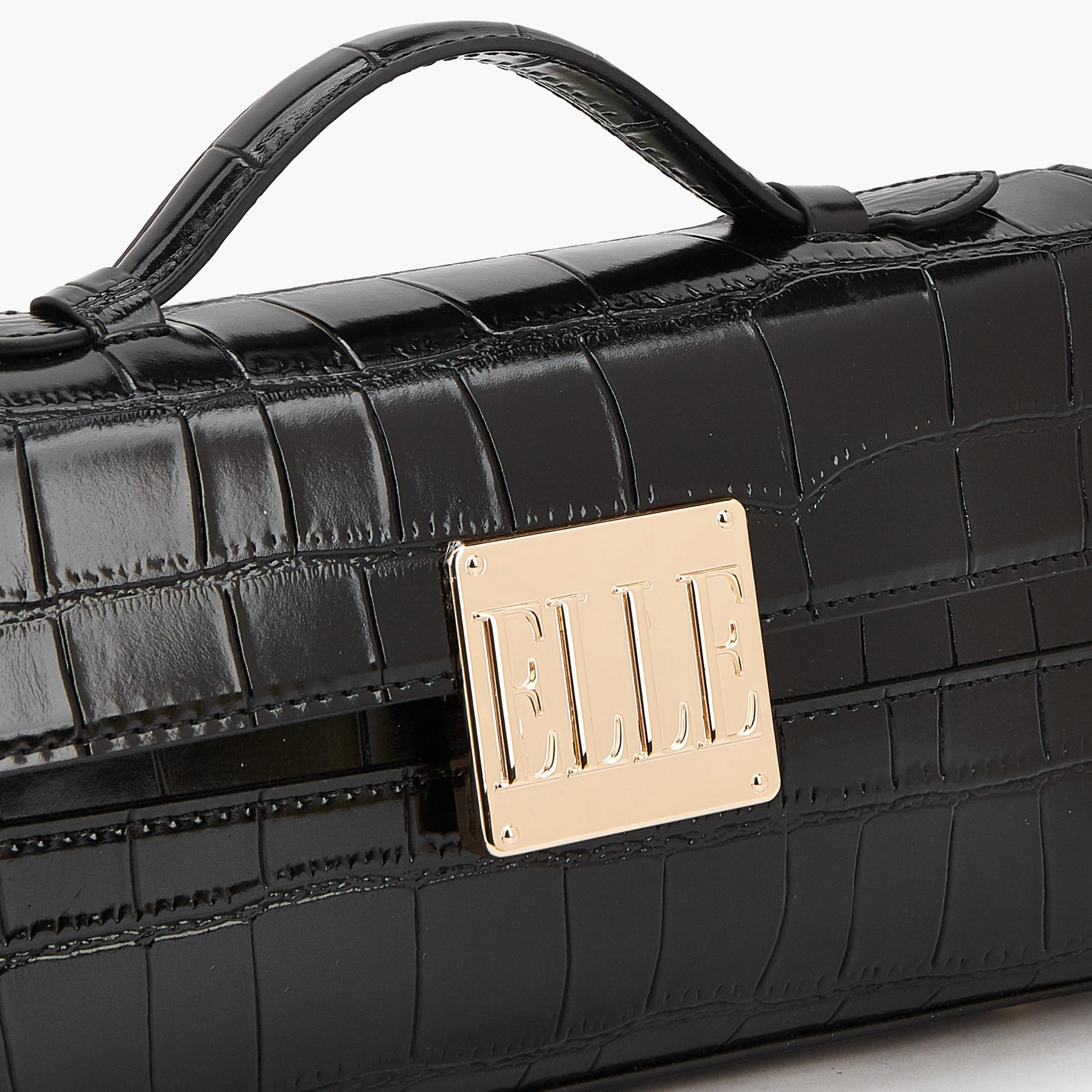 Elle Textured Crossbody Bag with Detachable Strap-women-bagsandwallets-handbags-image-3