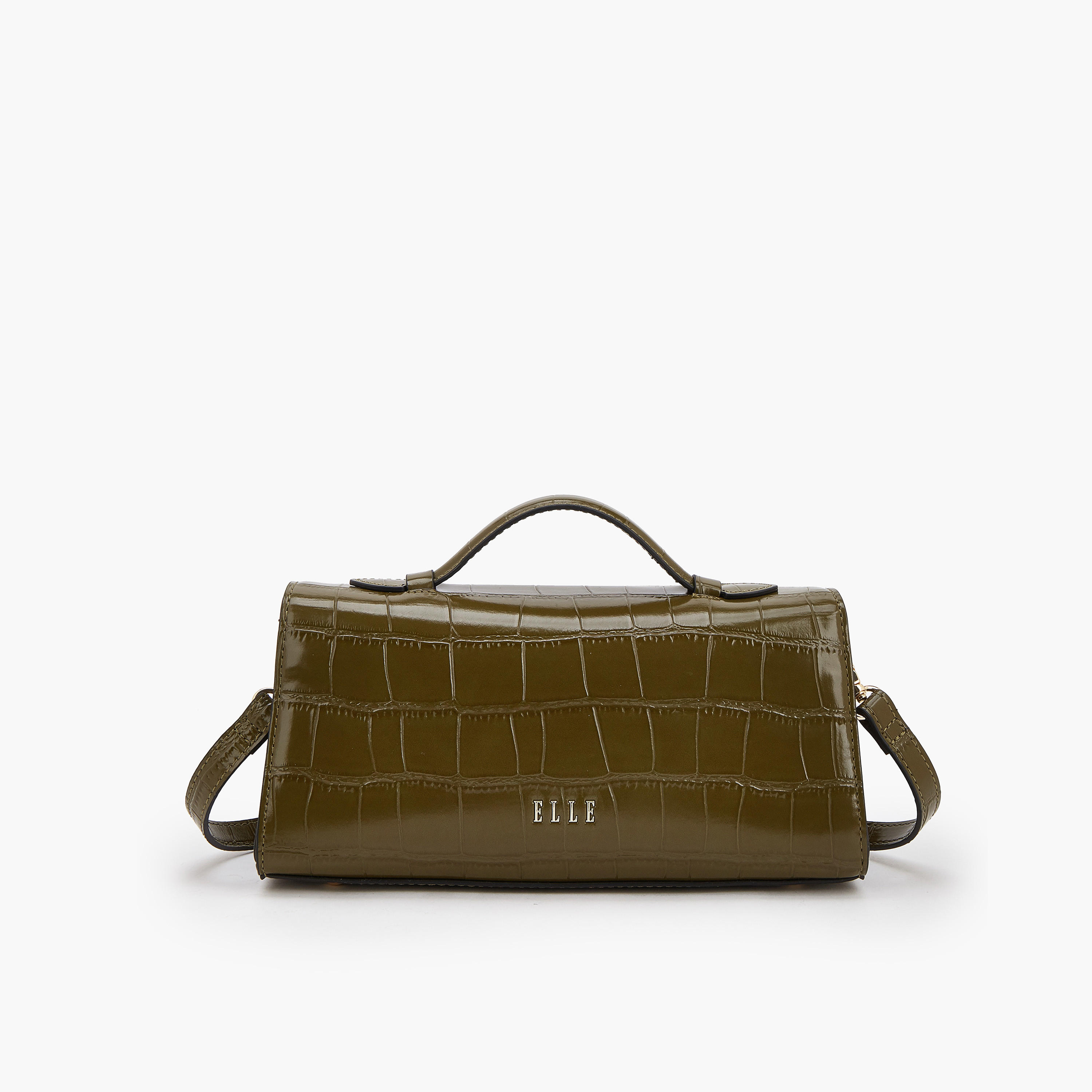 Elle Textured Crossbody Bag with Detachable Strap-women-bagsandwallets-handbags-image-4