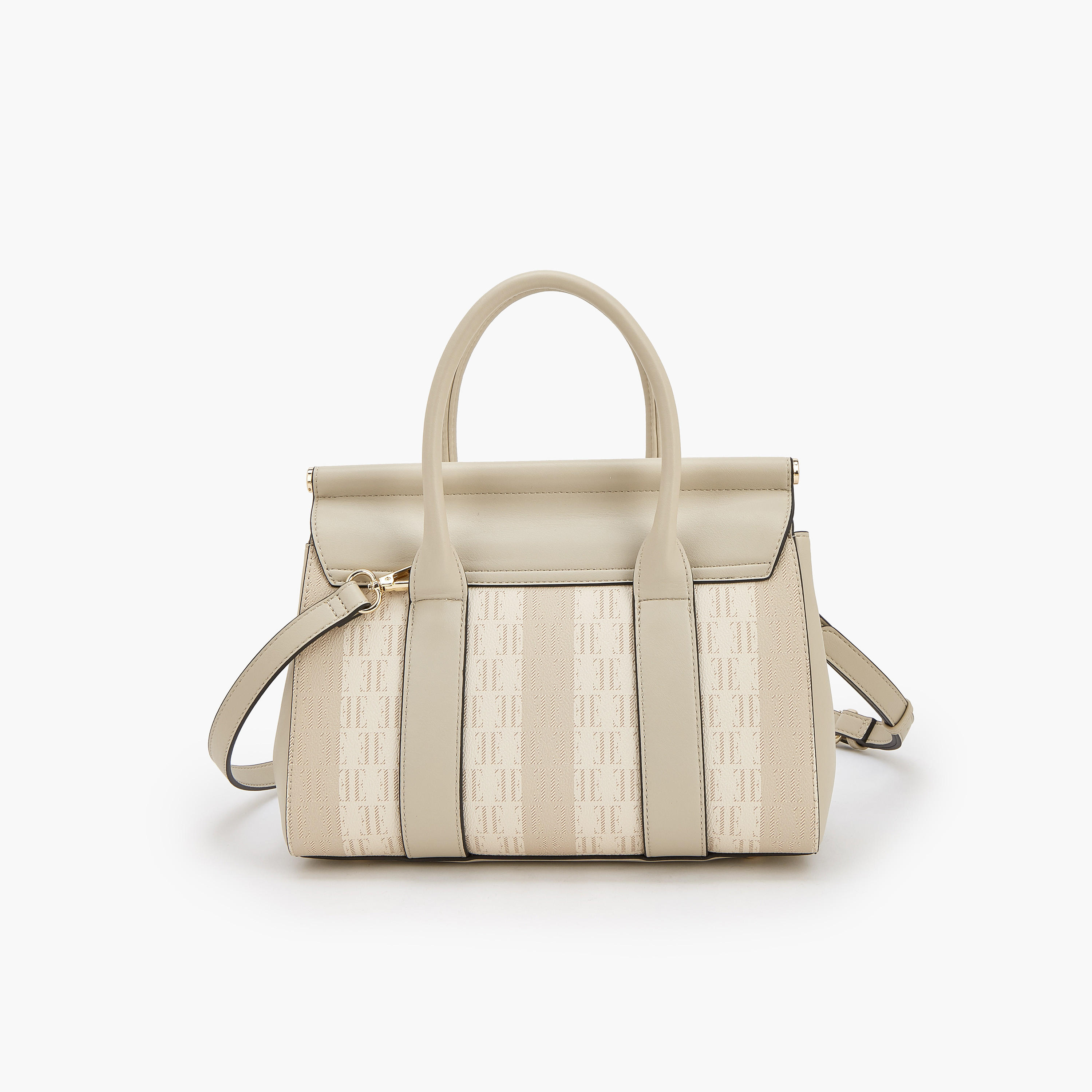 شنطة توتي بحزام قابل للفصل وطبعات مونوجرام من إيل-women-bagsandwallets-handbags-image-5