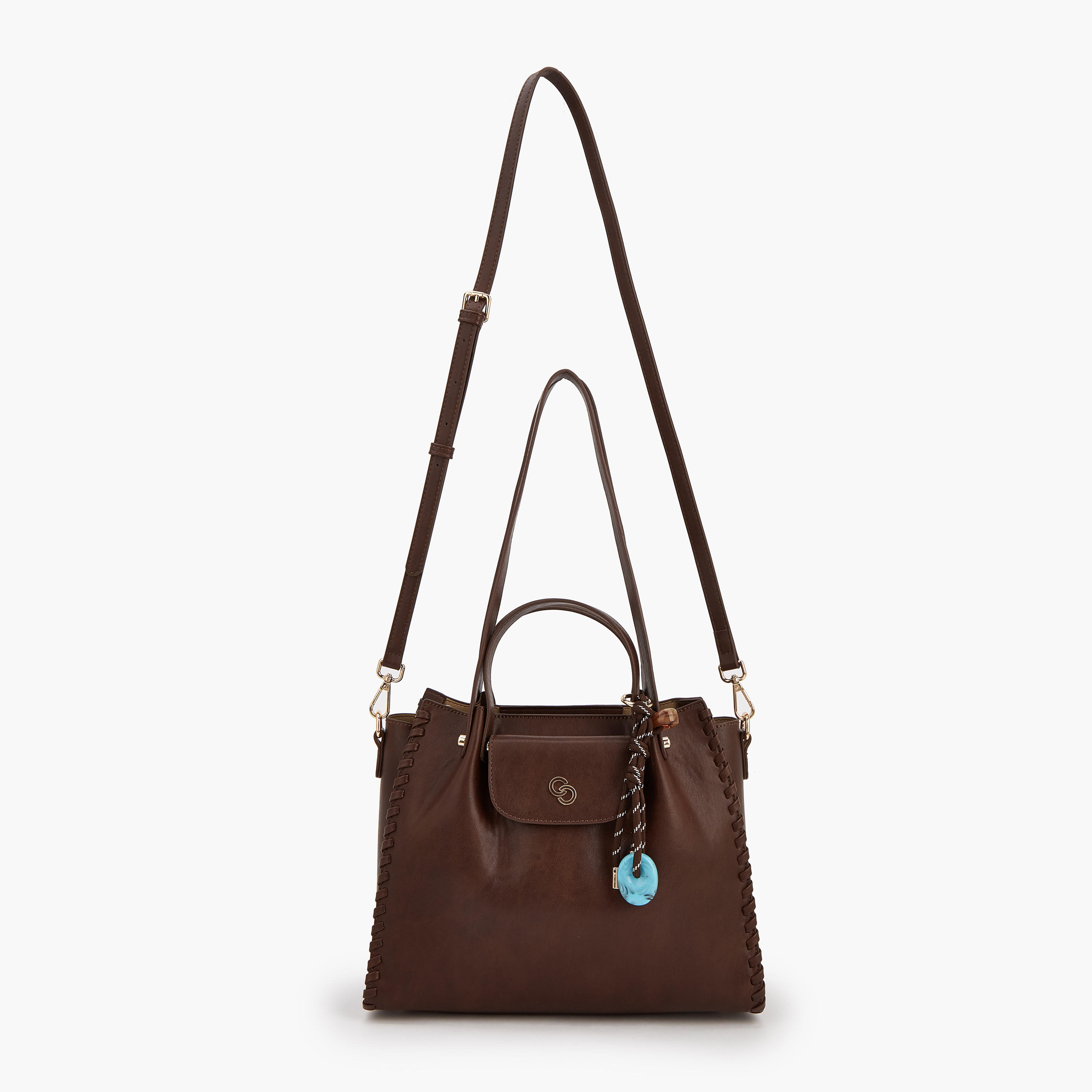 Celeste Solid Tote Bag with Detachable Strap-women-bagsandwallets-handbags-image-3