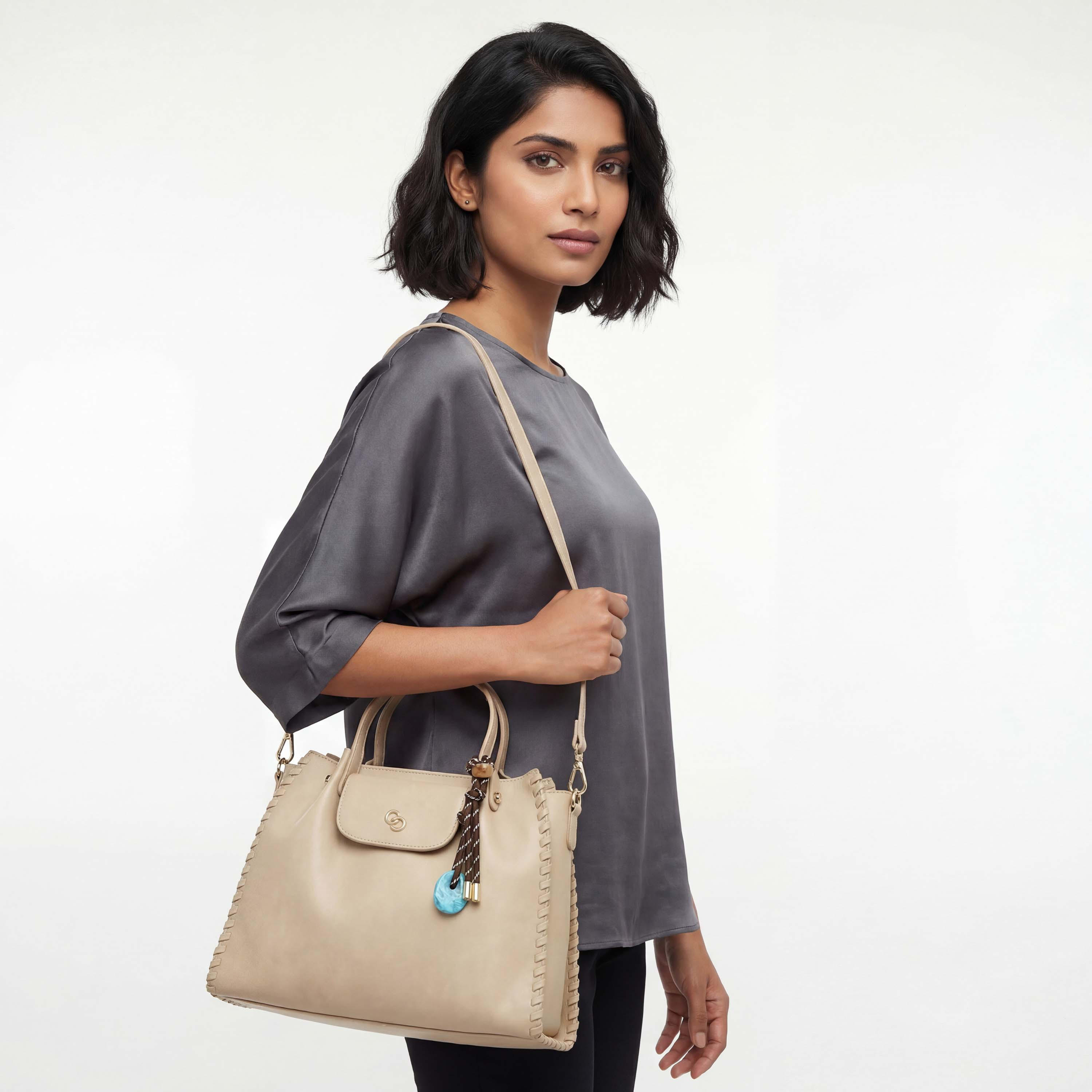شنطة توتي سادة بحزام قابل للفصل من سيليست-women-bagsandwallets-handbags-image-2