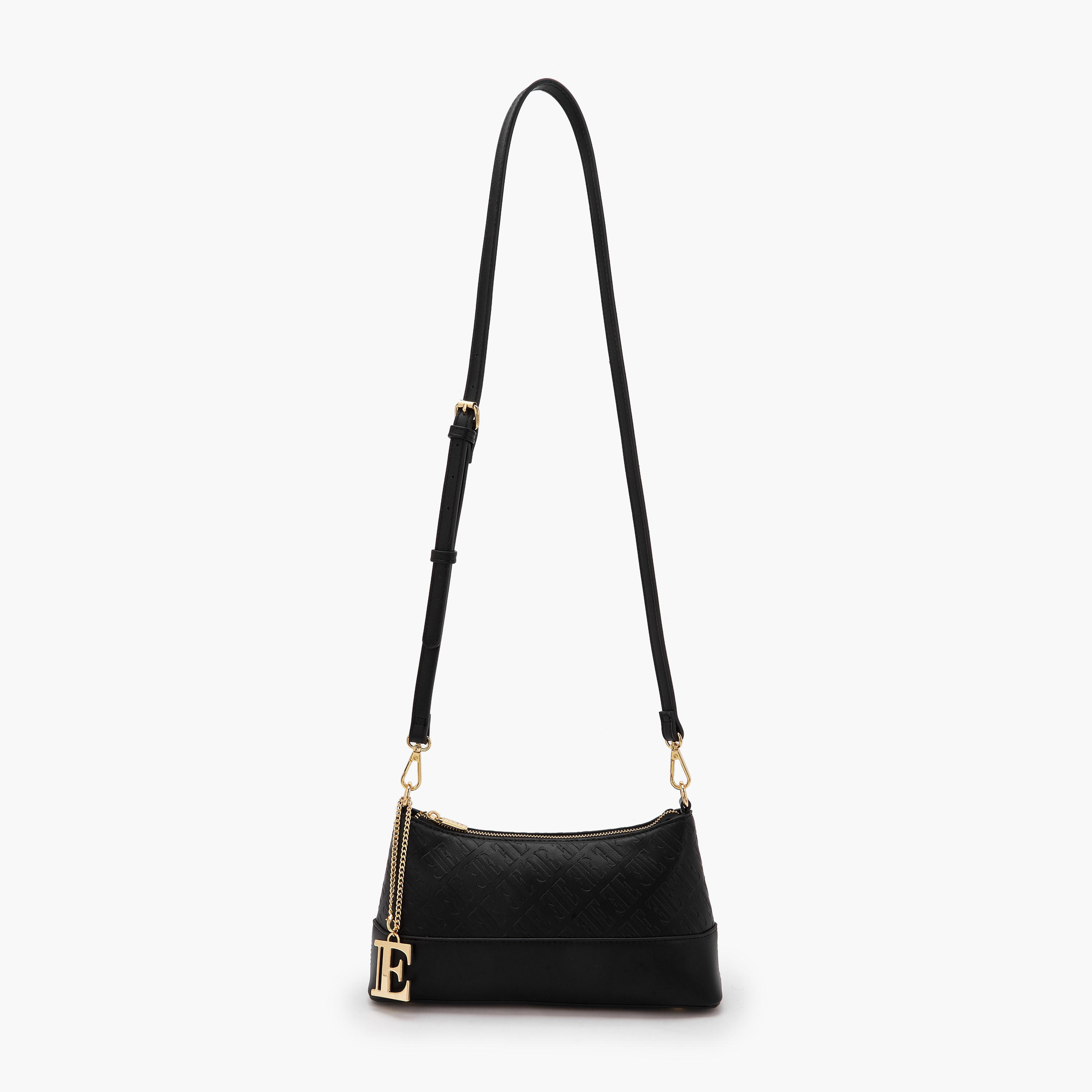 Elle Monogram Embossed Crossbody Bag with Detachable Strap-women-bagsandwallets-handbags-image-3