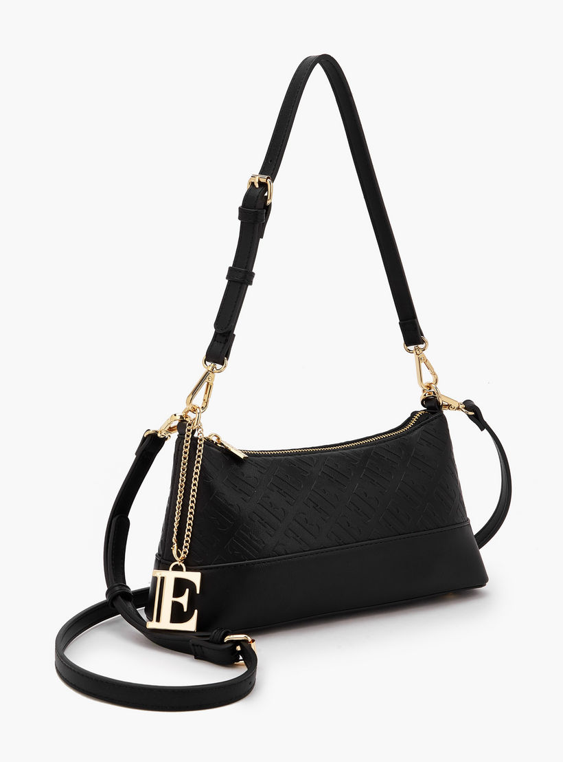 Elle Monogram Embossed Crossbody Bag with Detachable Strap-women-bagsandwallets-handbags-image-4