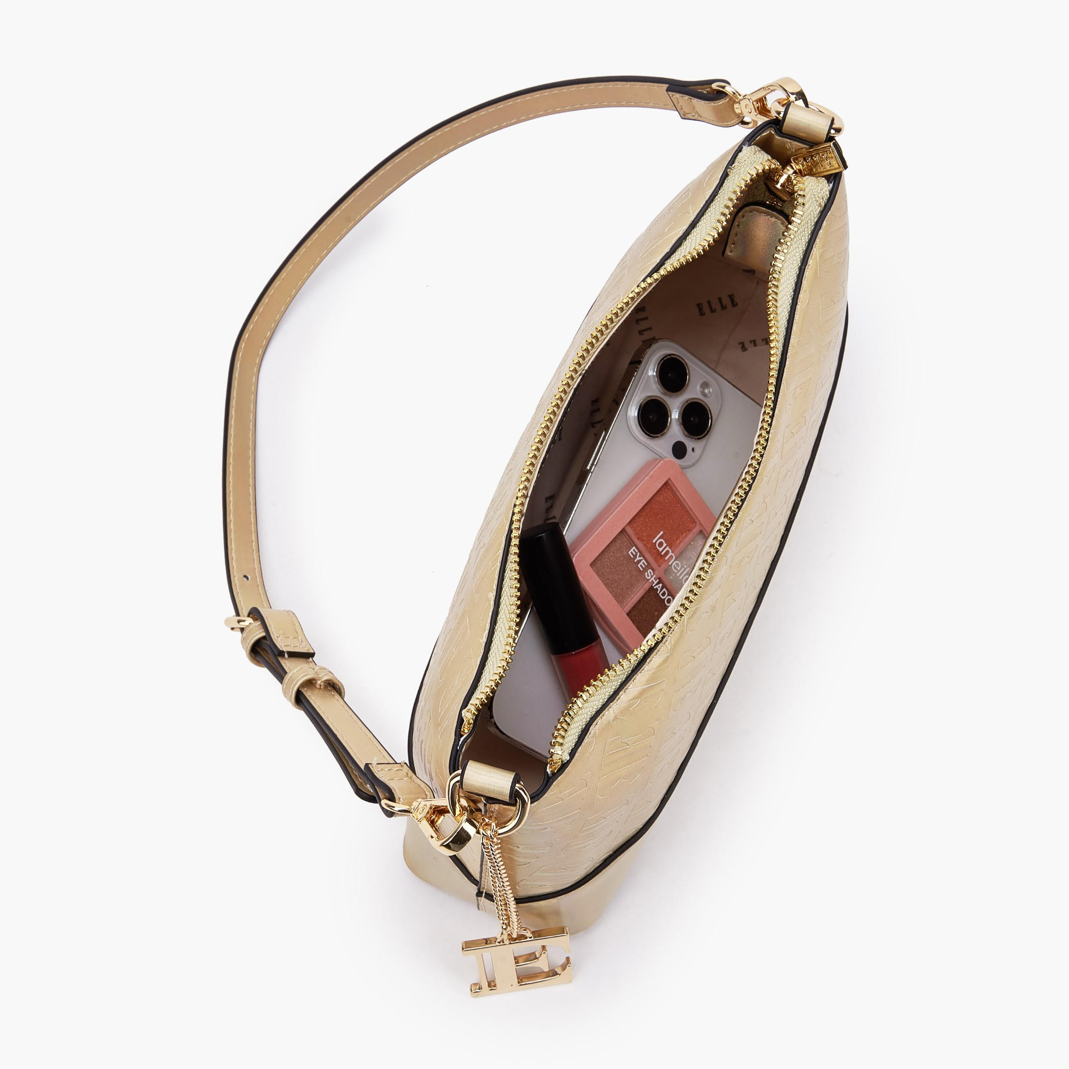 شنطة كروس بودي بحزام قابل للفصل ونقوش مونوجرام من إيل-women-bagsandwallets-handbags-image-8