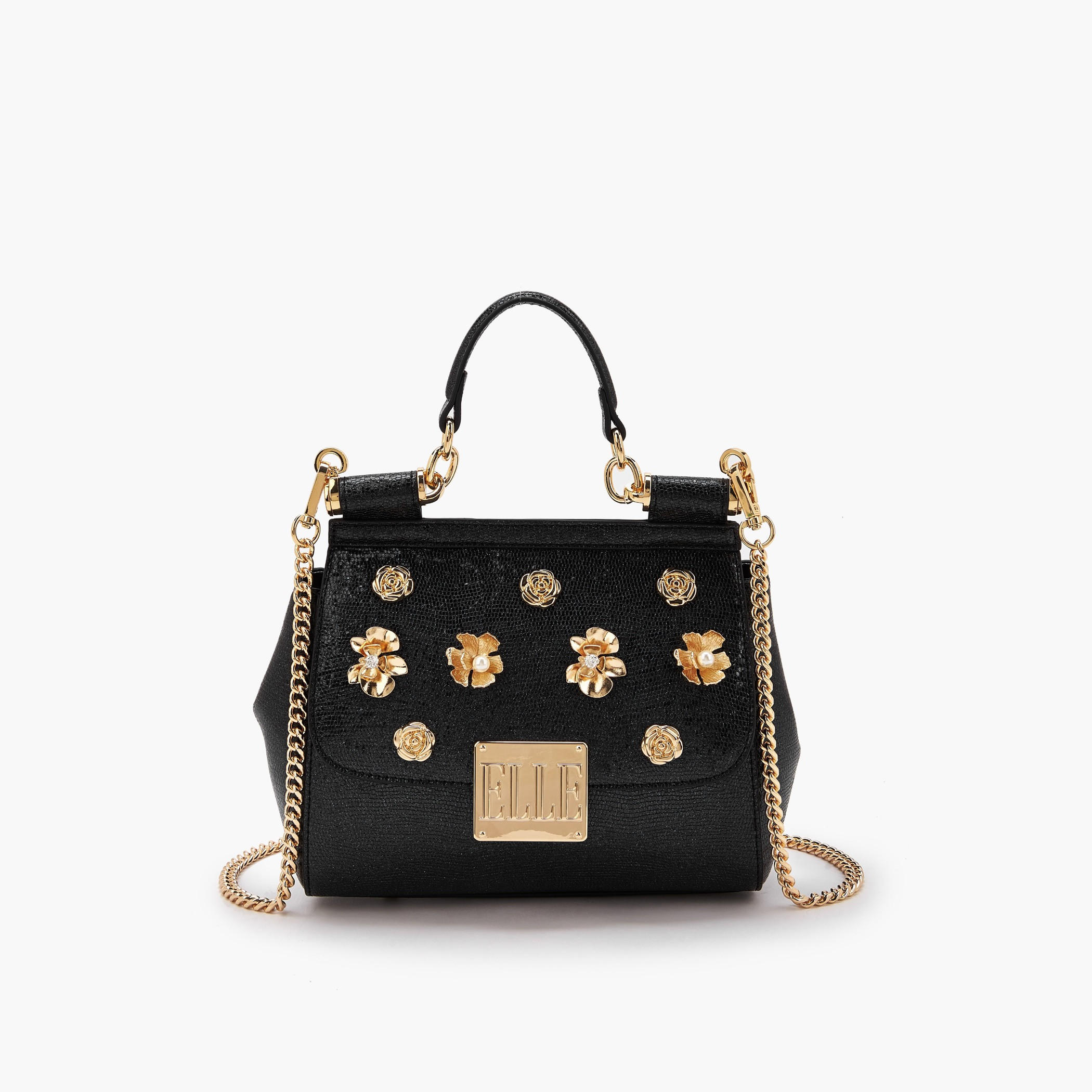 شنطة ساتشيل مزينة بحليات زهرية مع حزام سلسلة من إيل-women-bagsandwallets-handbags-image-1