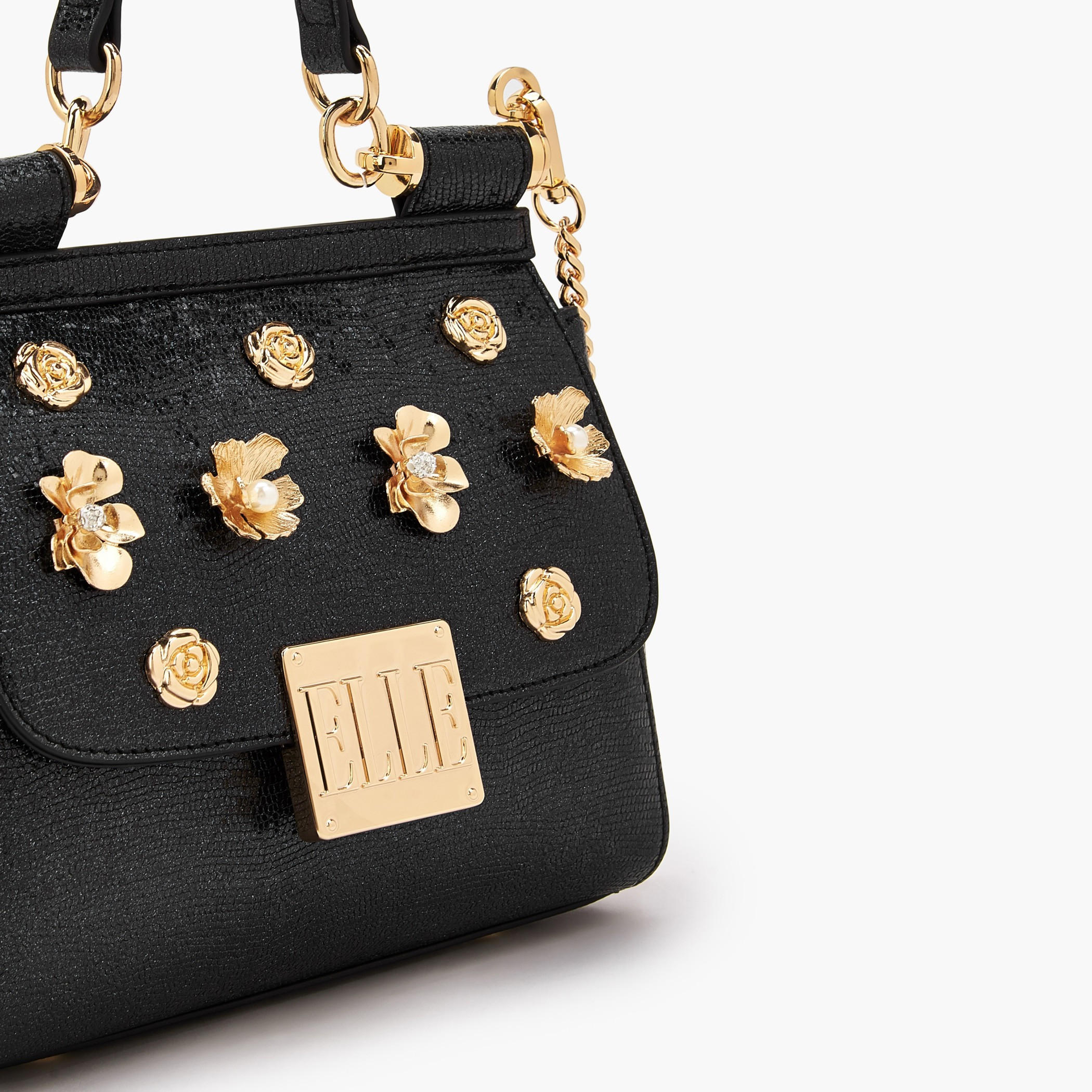 شنطة ساتشيل مزينة بحليات زهرية مع حزام سلسلة من إيل-women-bagsandwallets-handbags-image-5