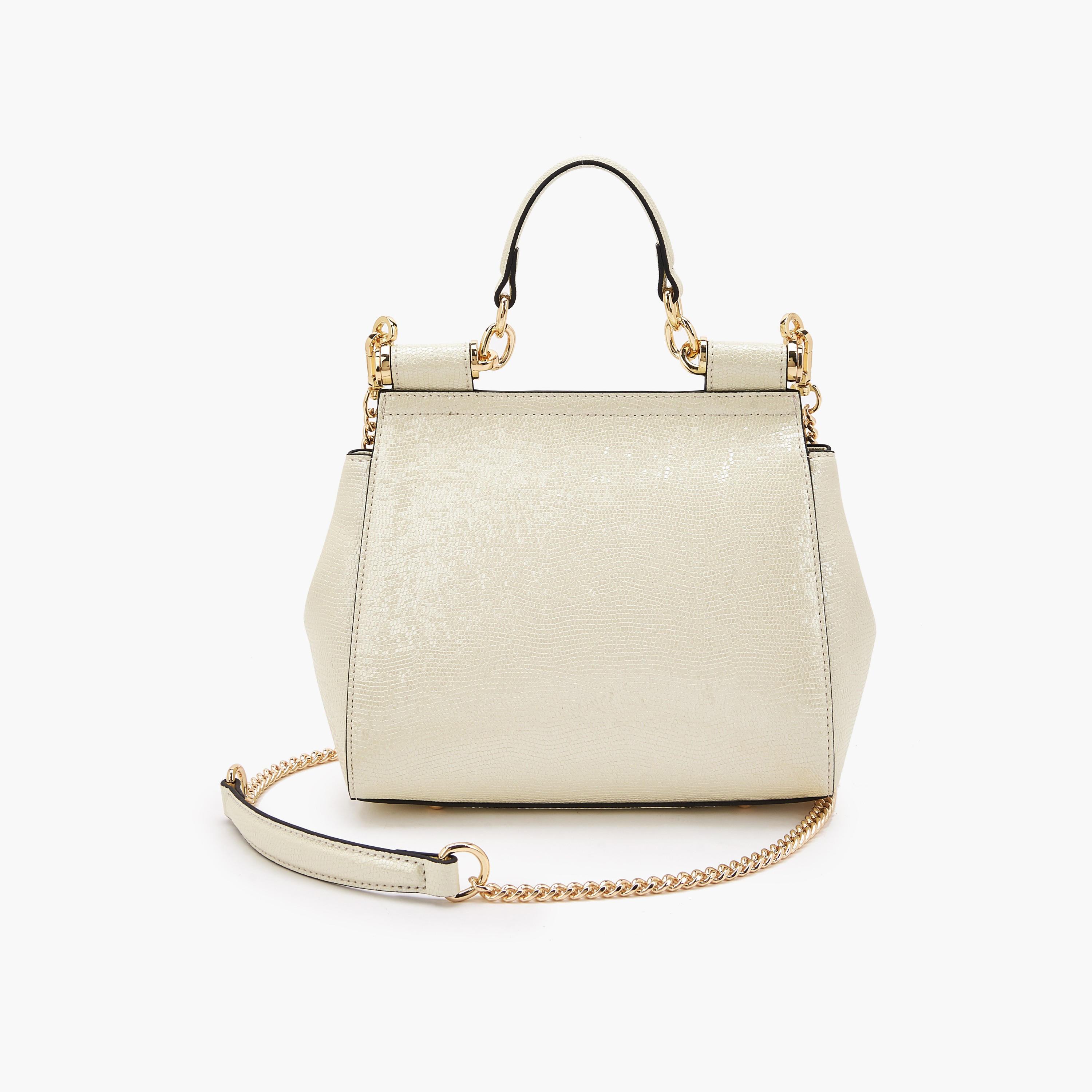 Elle Floral Embellished Satchel Bag with Chain Strap-women-bagsandwallets-handbags-image-5