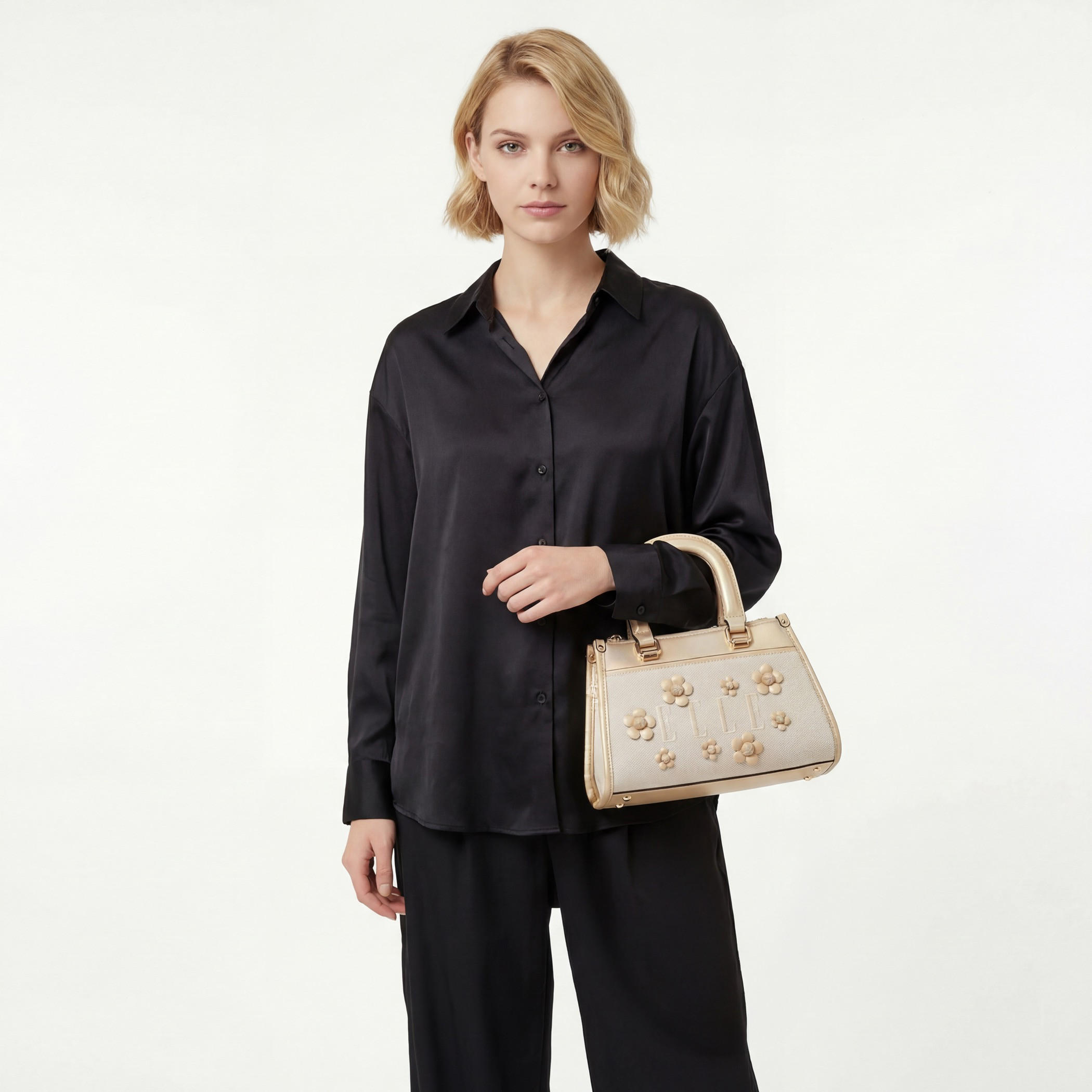Elle Floral Embellished Tote Bag with Detachable Strap-women-bagsandwallets-handbags-image-2