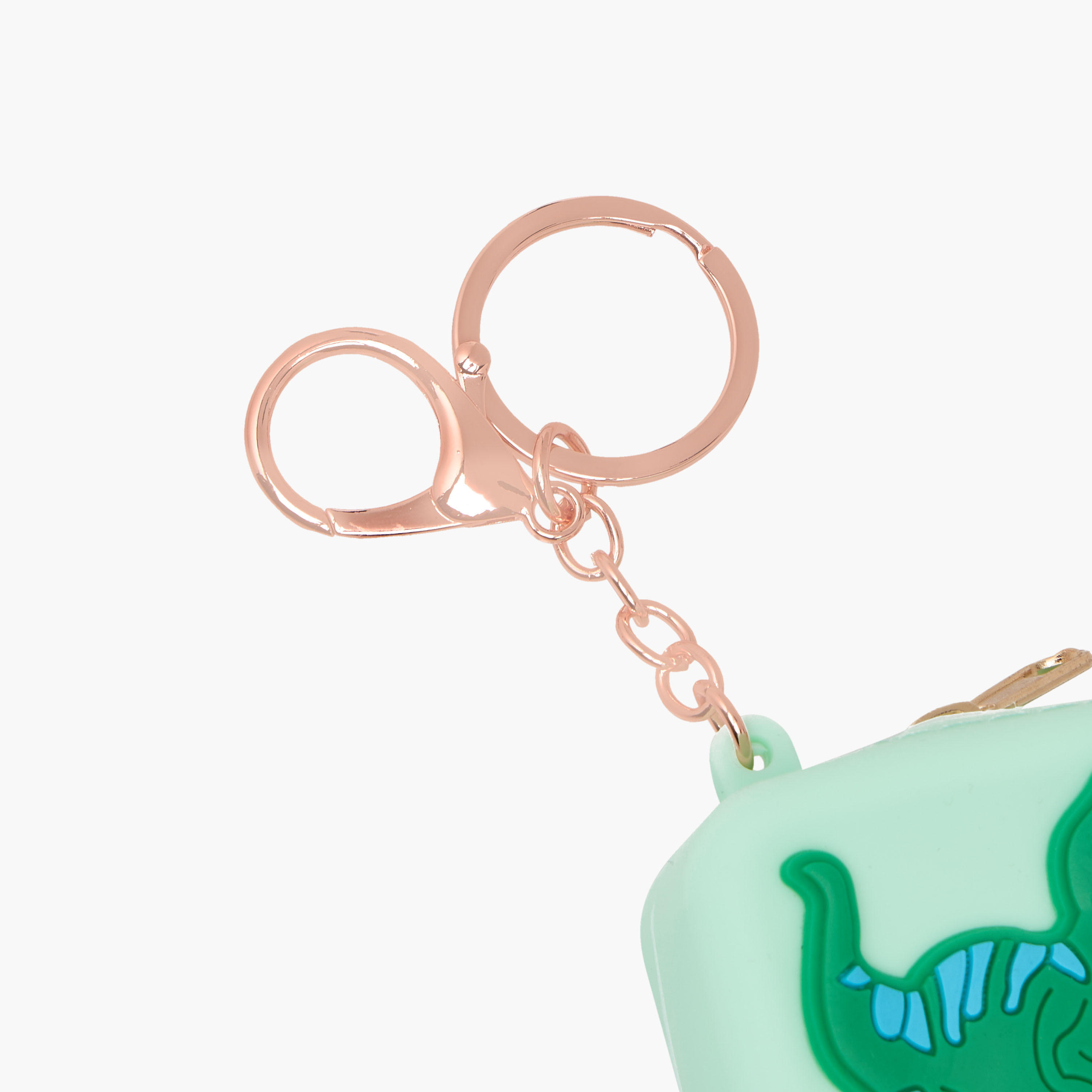 Bag Charm with Dinosaur Embossed Design-girls-accessories-keyringsandbagcharms-image-3