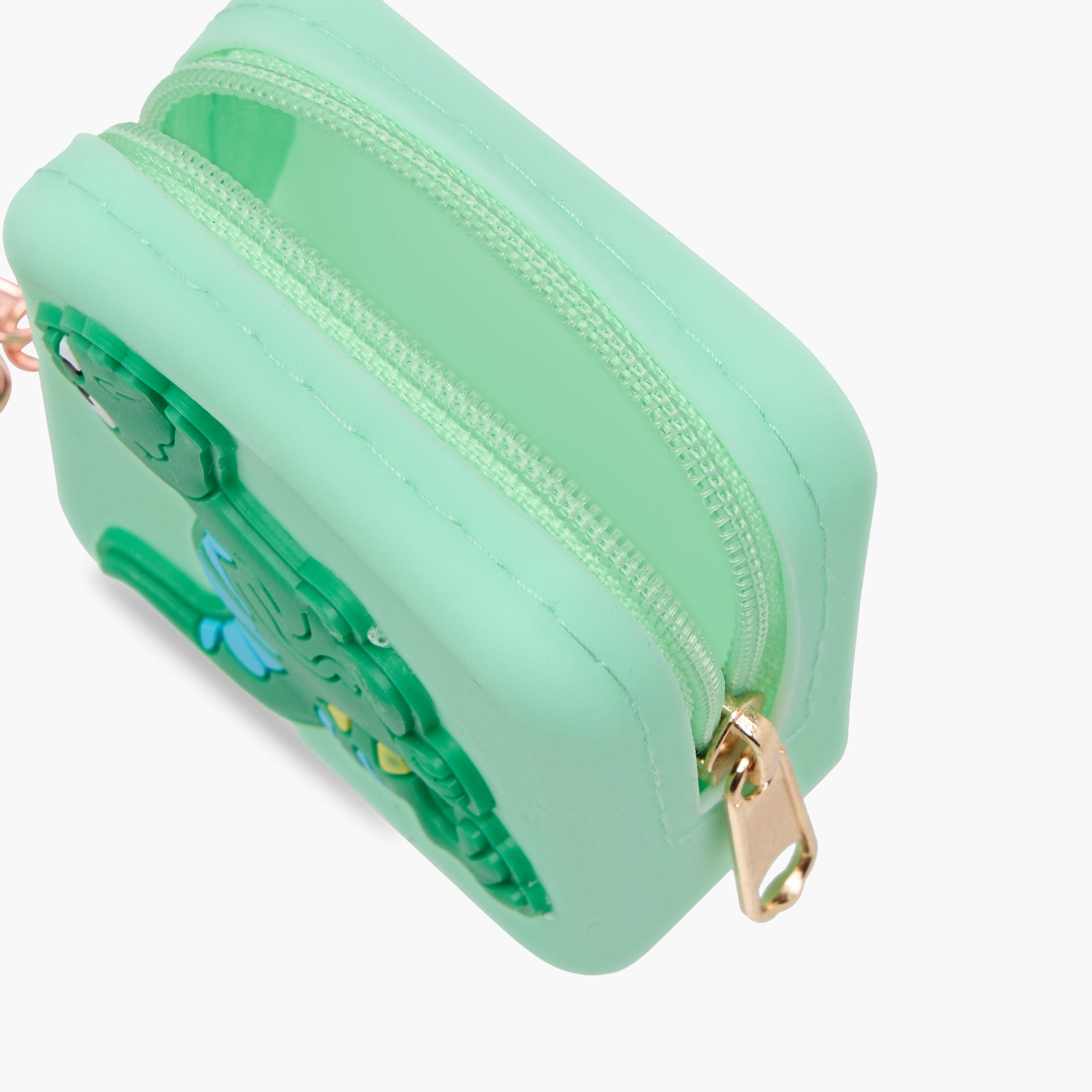 Bag Charm with Dinosaur Embossed Design-girls-accessories-keyringsandbagcharms-image-5