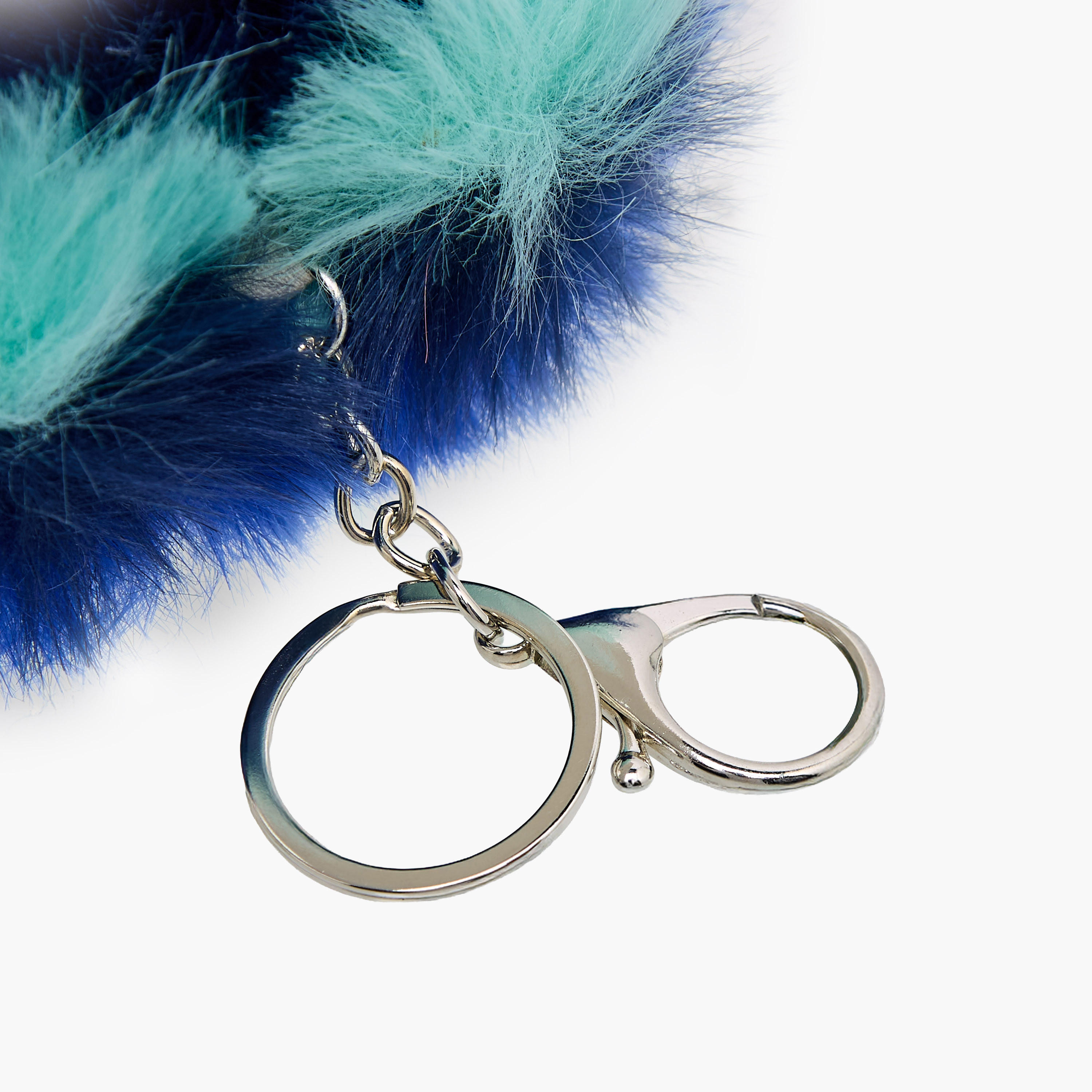 Keychain with Pompom Plush Charm-girls-accessories-keyringsandbagcharms-image-3