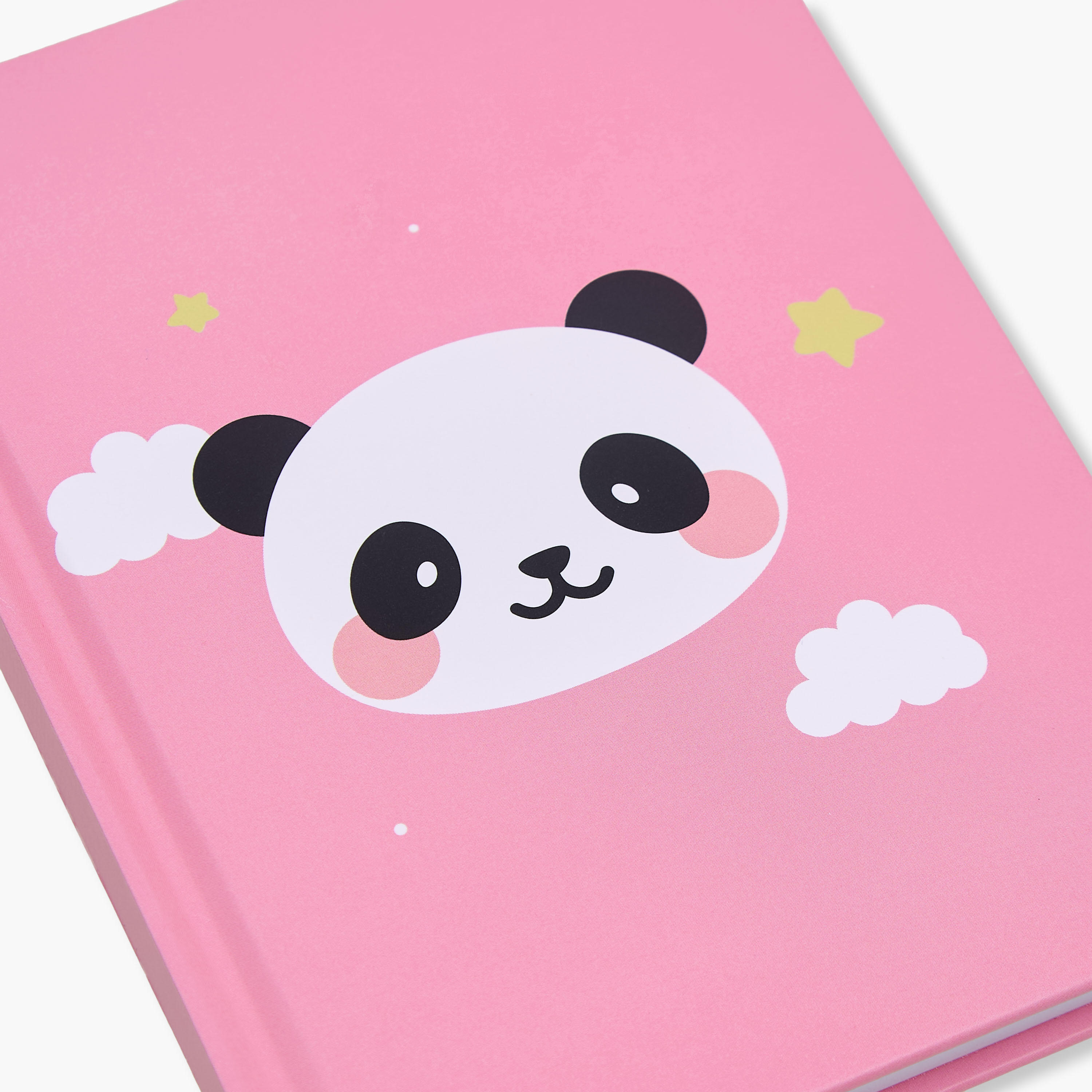 Panda Print Stationery Set with Notebook, Stickers, Pens - 6-Piece-school-stationery-sets-image-7