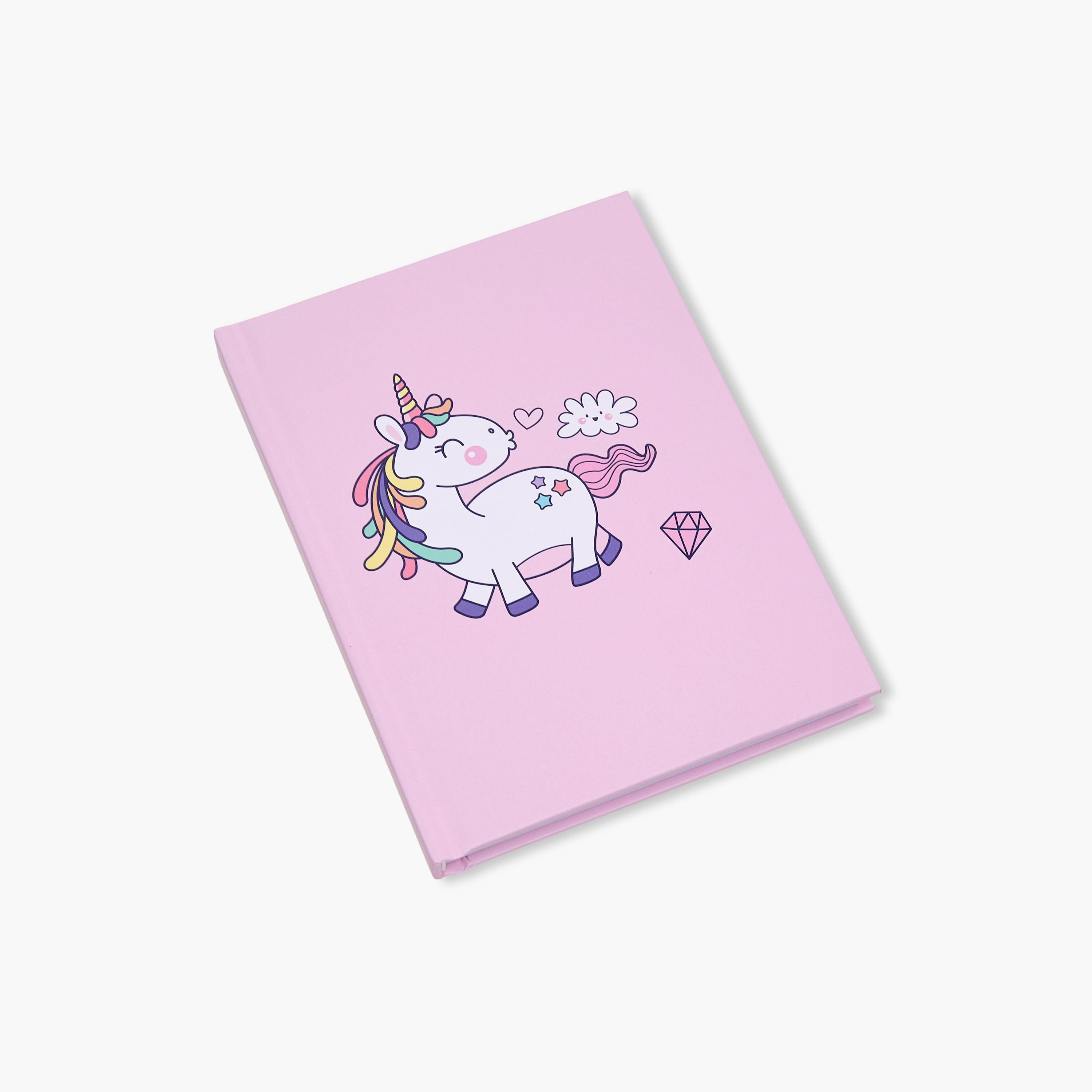 Unicorn Print Stationery Set with Notebook, Stickers, Pens - 6-Piece-school-stationery-sets-image-3
