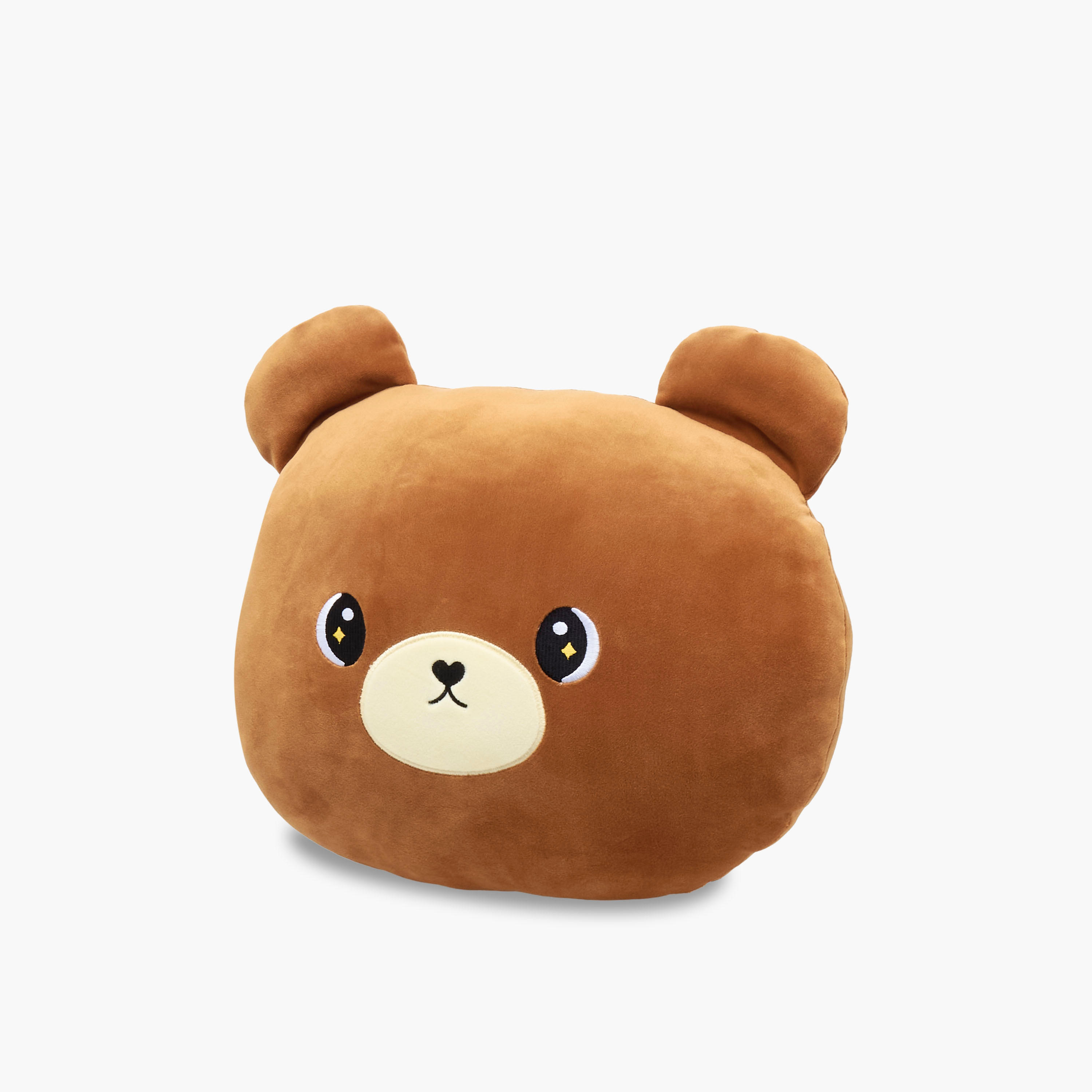 Teddy Bear Plush Cushion - 30x30x12 cms-household-cushionsandthrows-filledcushions-decorativecushions-image-2