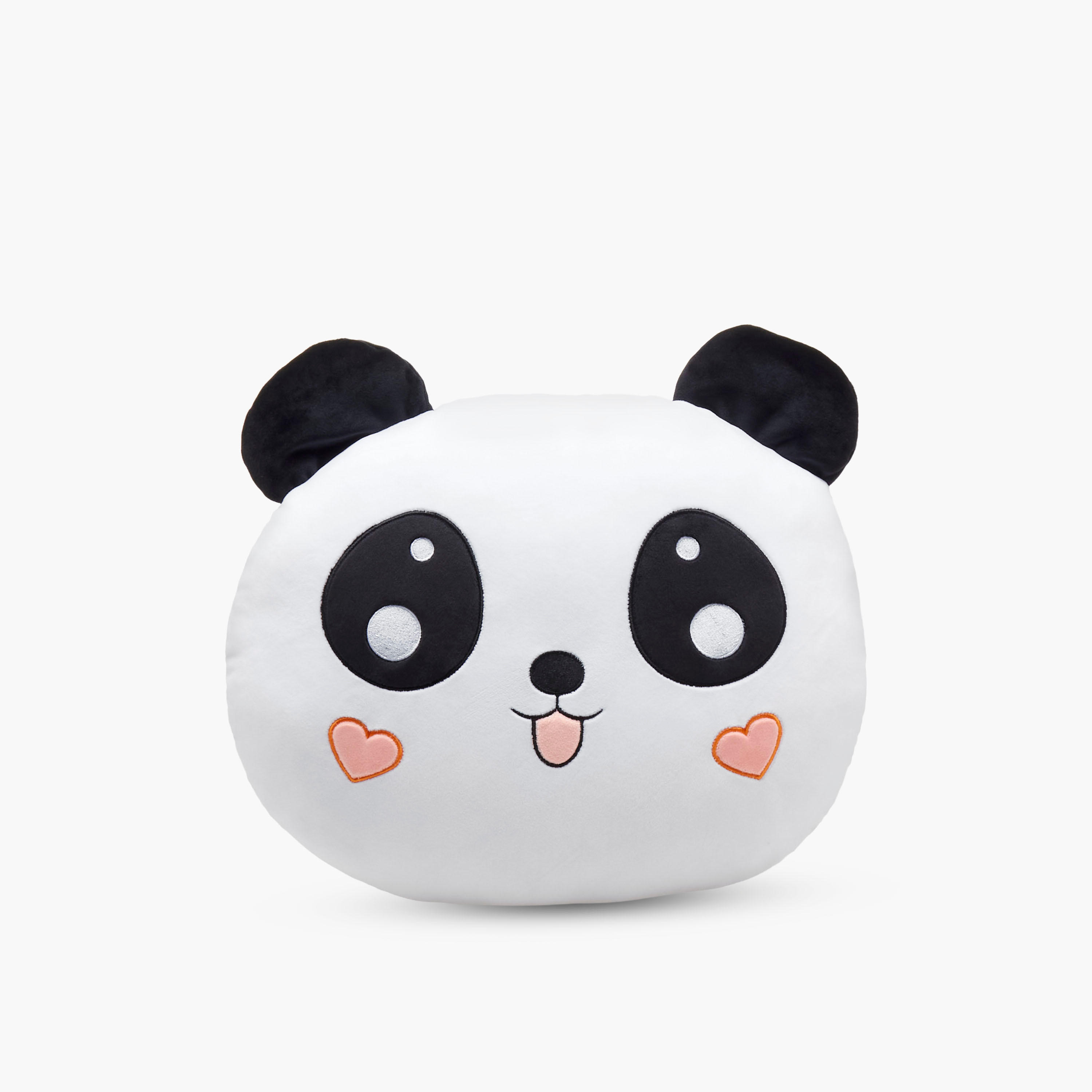 Panda Plush Cushion - 37x30x12 cms-household-cushionsandthrows-filledcushions-decorativecushions-image-1
