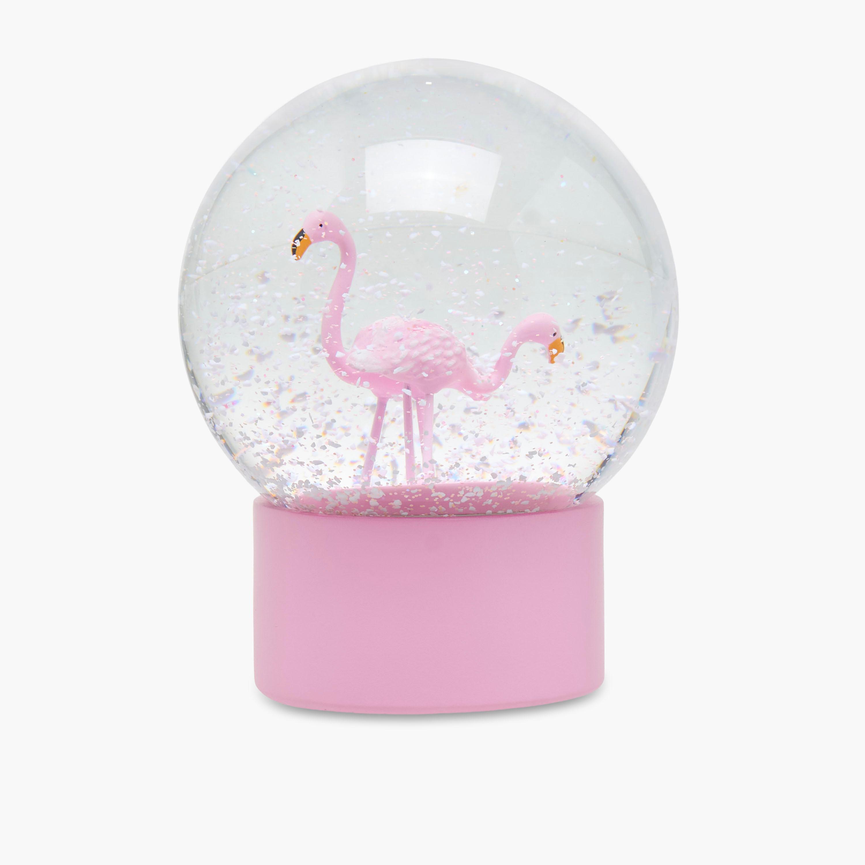 Flamingo Water Globe-household-decor-decorativeobjectsandsculptures-image-1