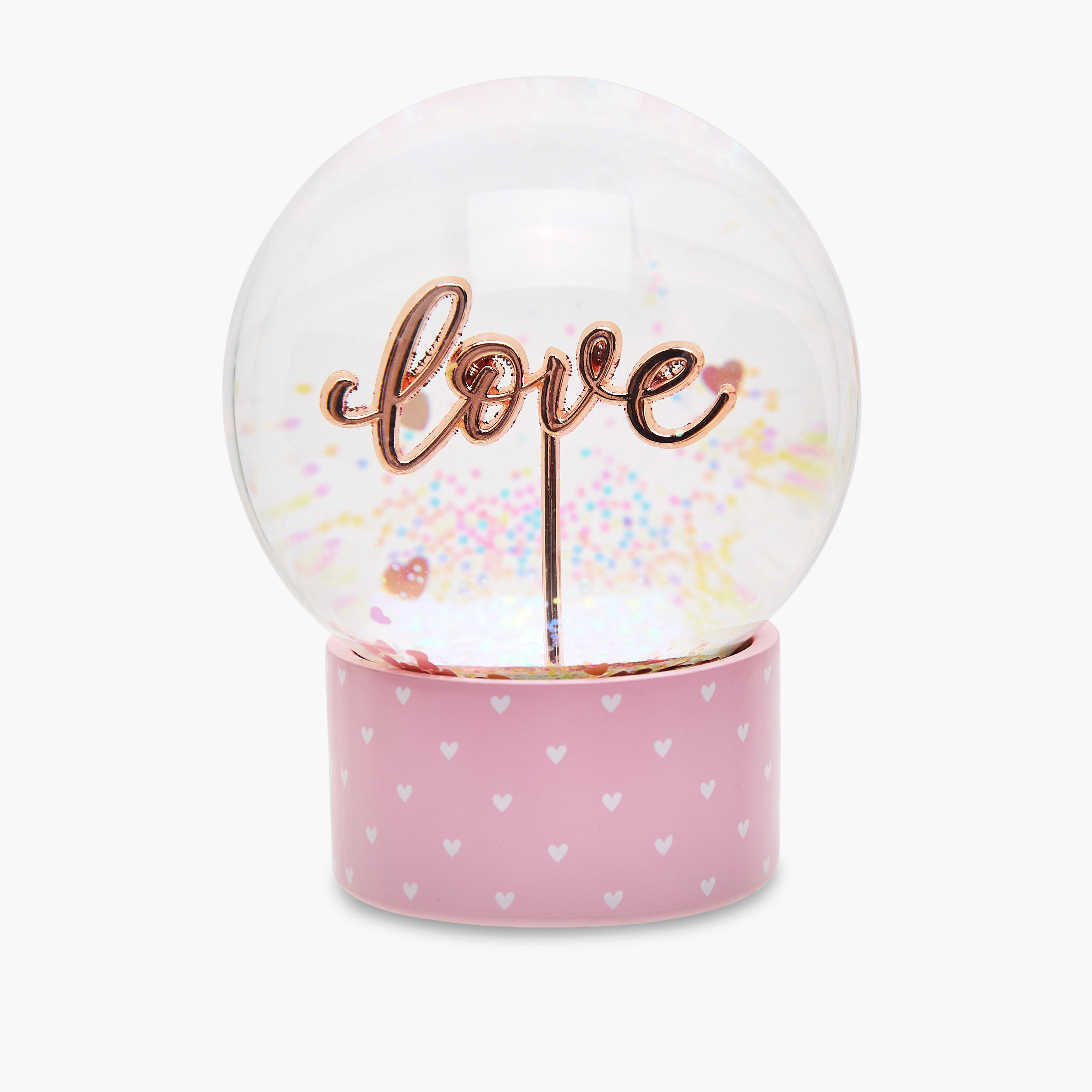 Love Decorative Water Globe-household-decor-decorativeobjectsandsculptures-image-1