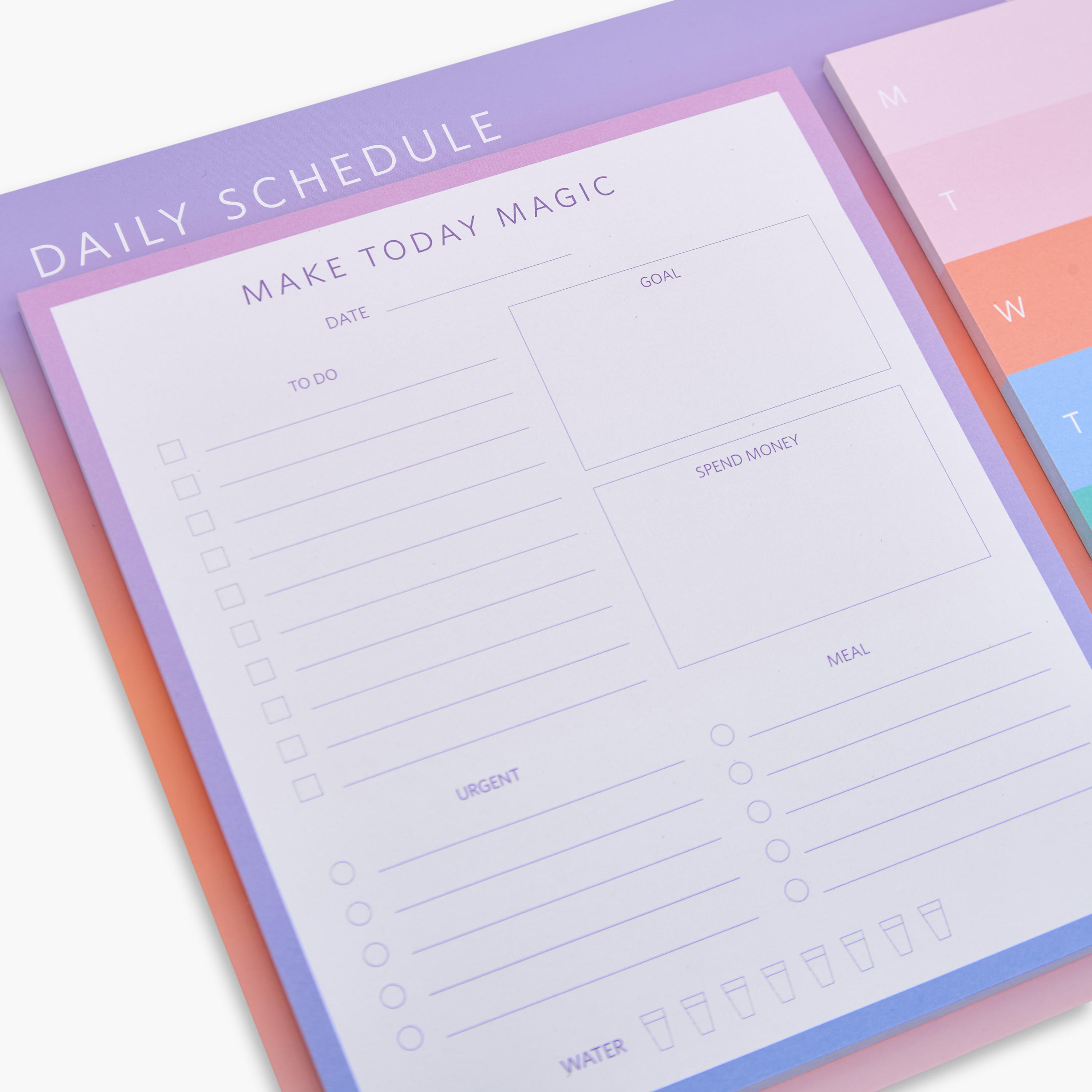 Daily Schedule Memo Pad-school-stationery-sets-image-3