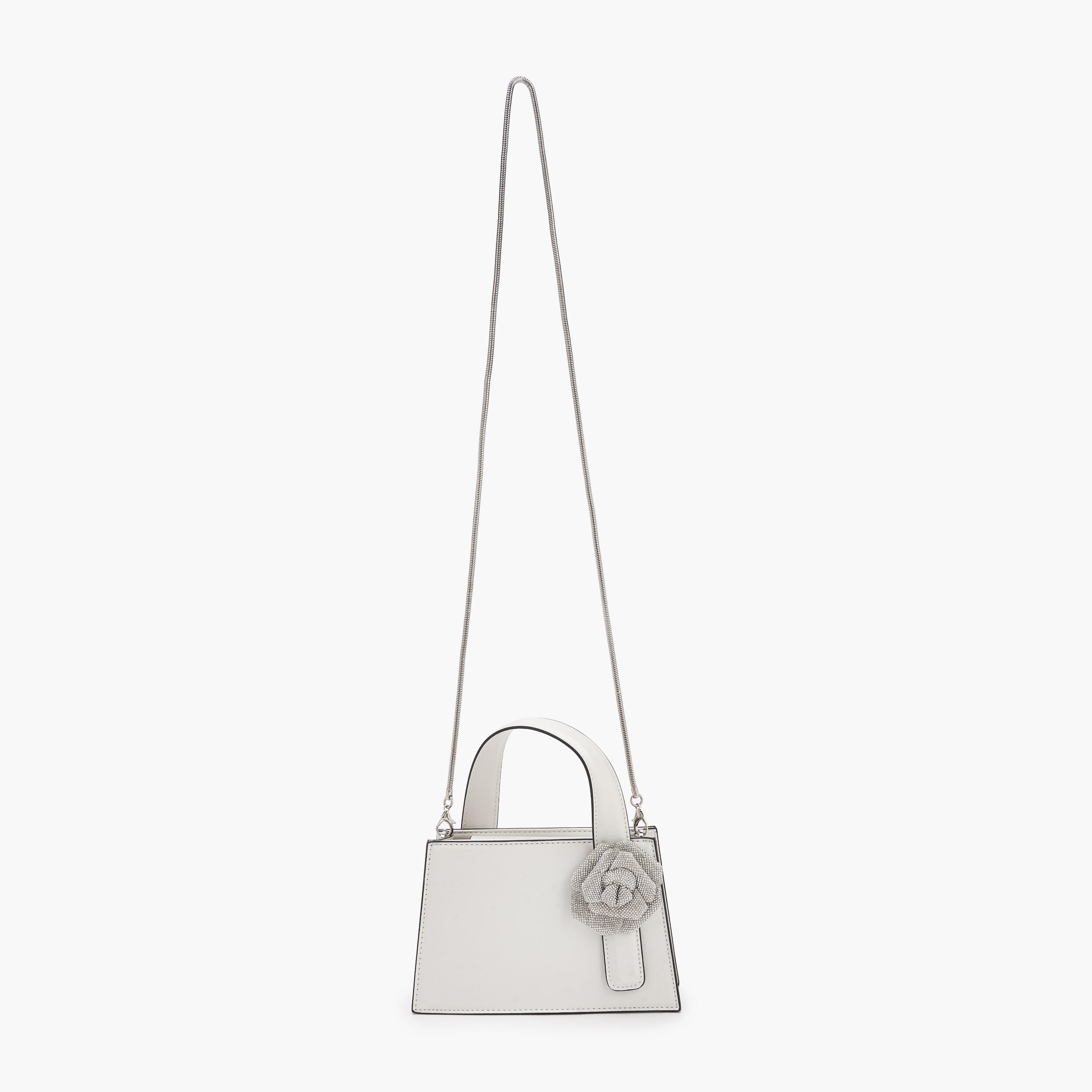 شنطة توتي بتزيينات زهرية وحزام سلسلة من لو كونفورت-women-bagsandwallets-handbags-image-3