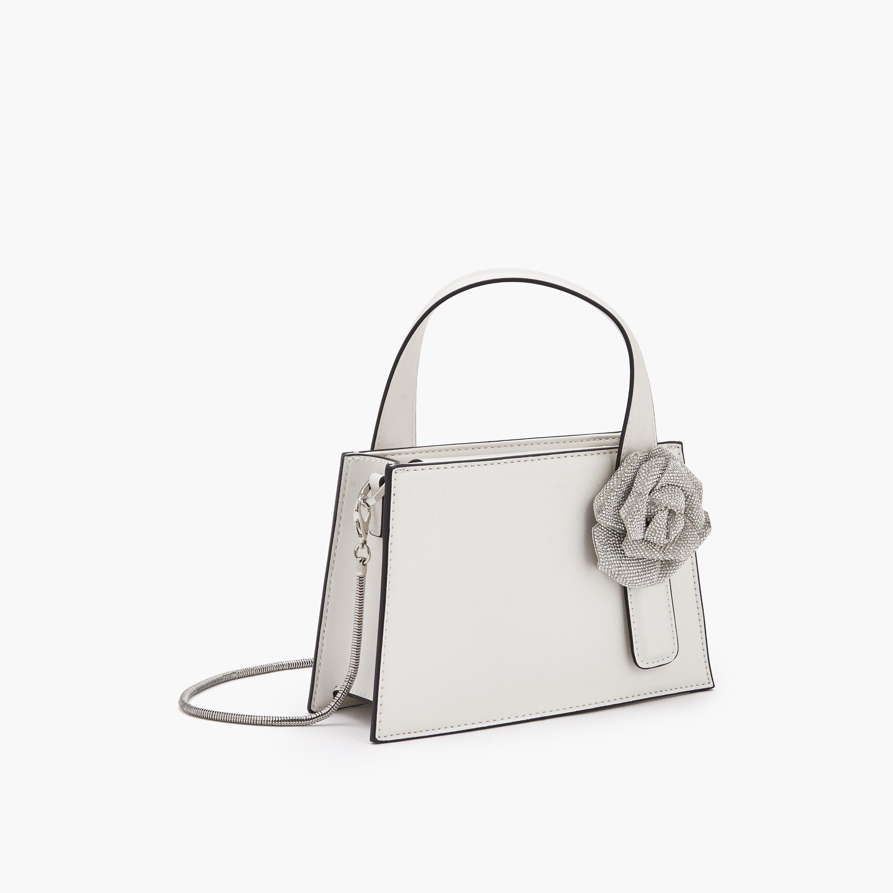 شنطة توتي بتزيينات زهرية وحزام سلسلة من لو كونفورت-women-bagsandwallets-handbags-image-4