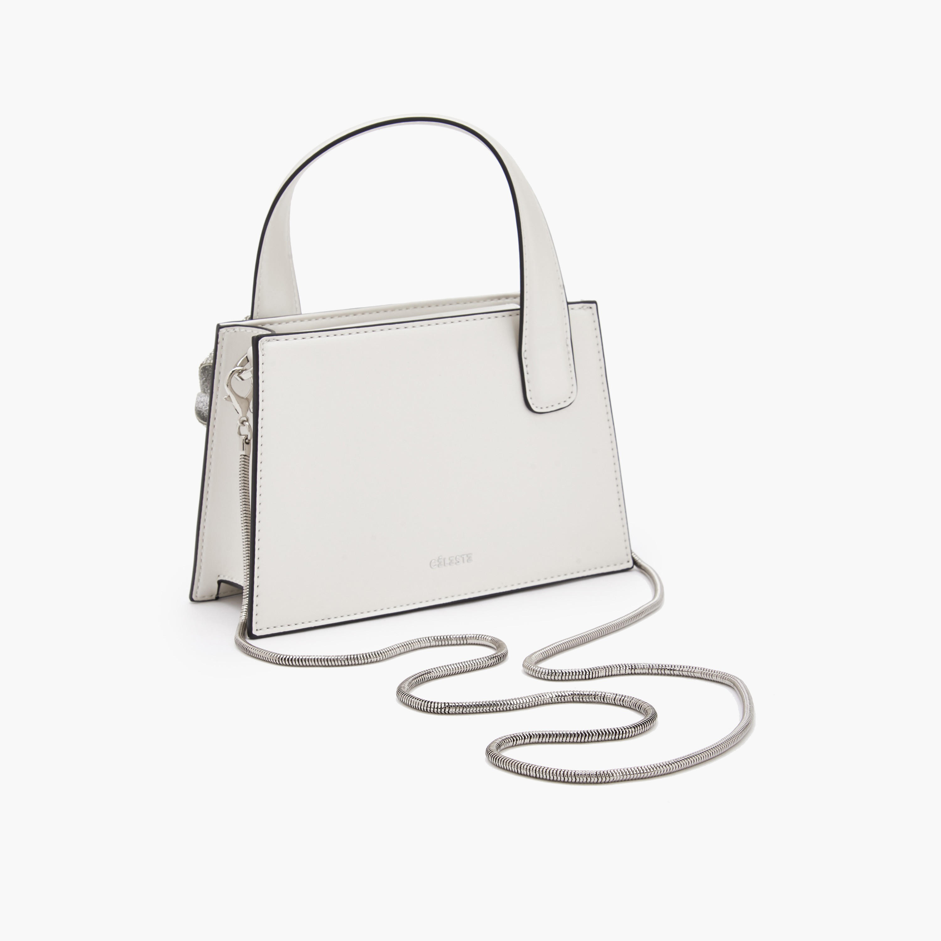 شنطة توتي بتزيينات زهرية وحزام سلسلة من لو كونفورت-women-bagsandwallets-handbags-image-6