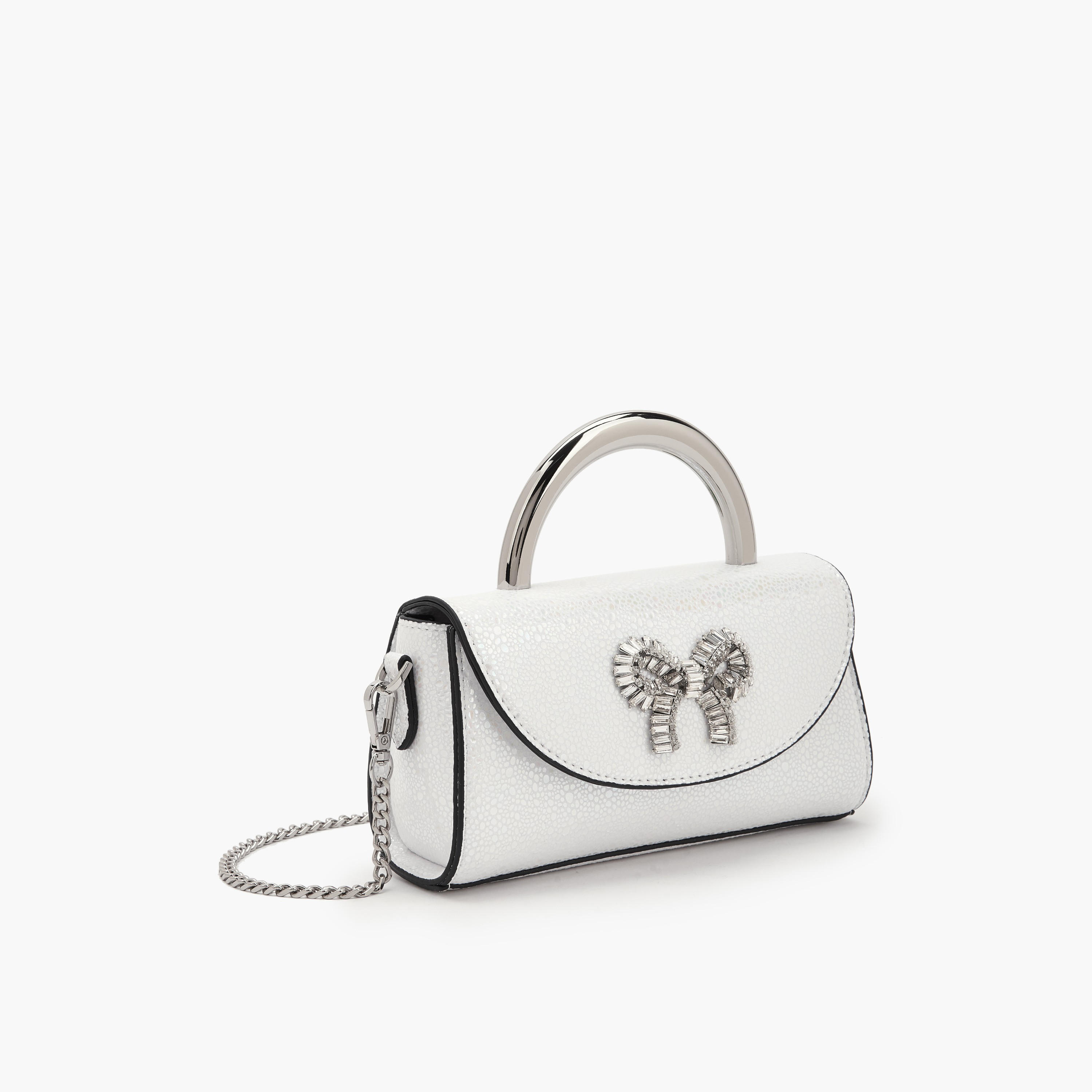 Celeste Embellished Crossbody Bag with Chain Strap-women-bagsandwallets-handbags-image-3