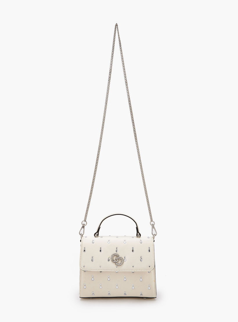 Celeste Embellished Satchel Bag with Chain Strap-women-bagsandwallets-handbags-image-3
