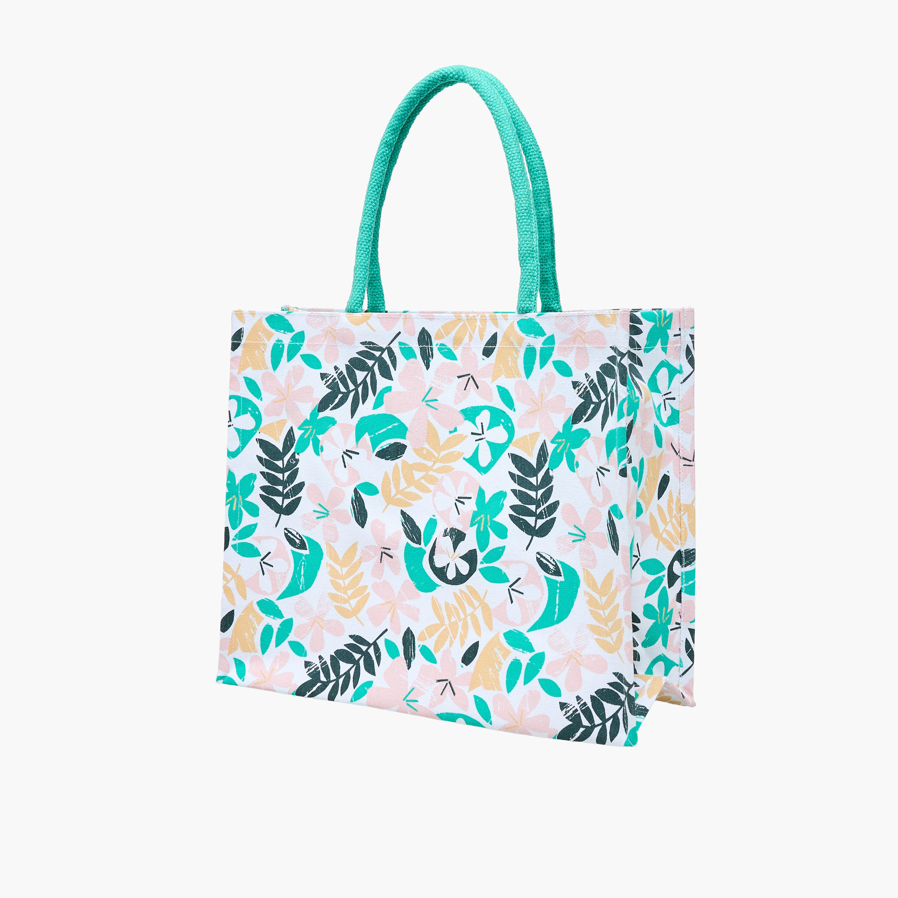 Floral Print Tote Bag with Double Handle-women-bagsandwallets-handbags-image-3