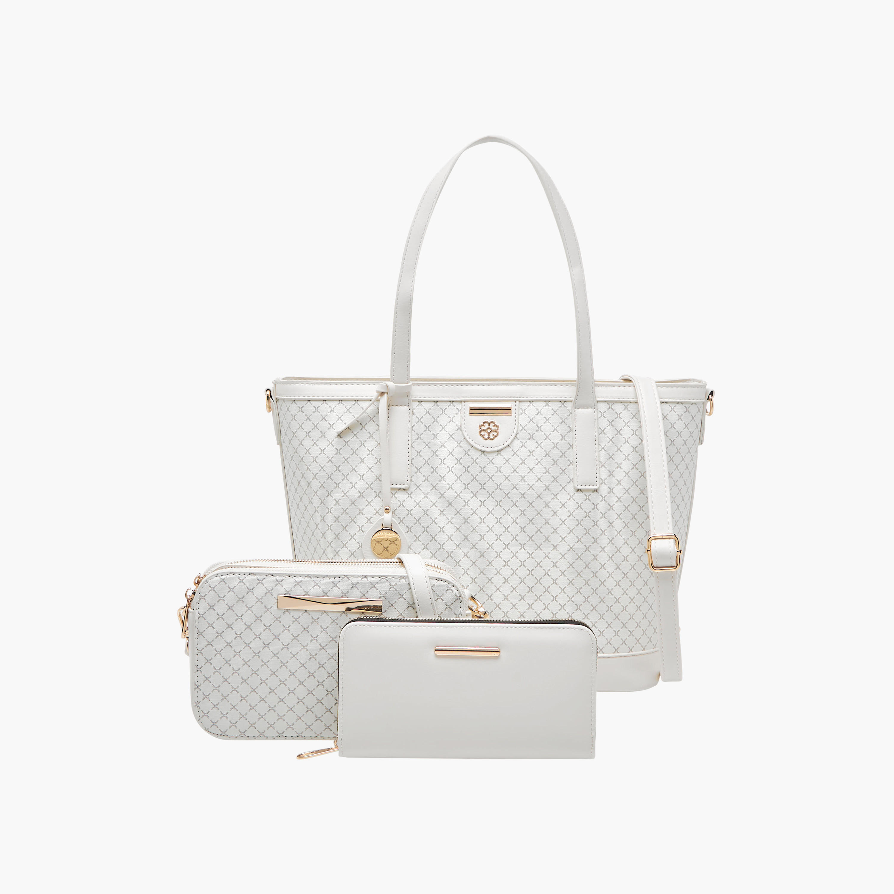 شنطة توت وشنطة كروس بودي ومحفظة بطبعات سام من ساشا-women-bagsandwallets-handbags-image-1