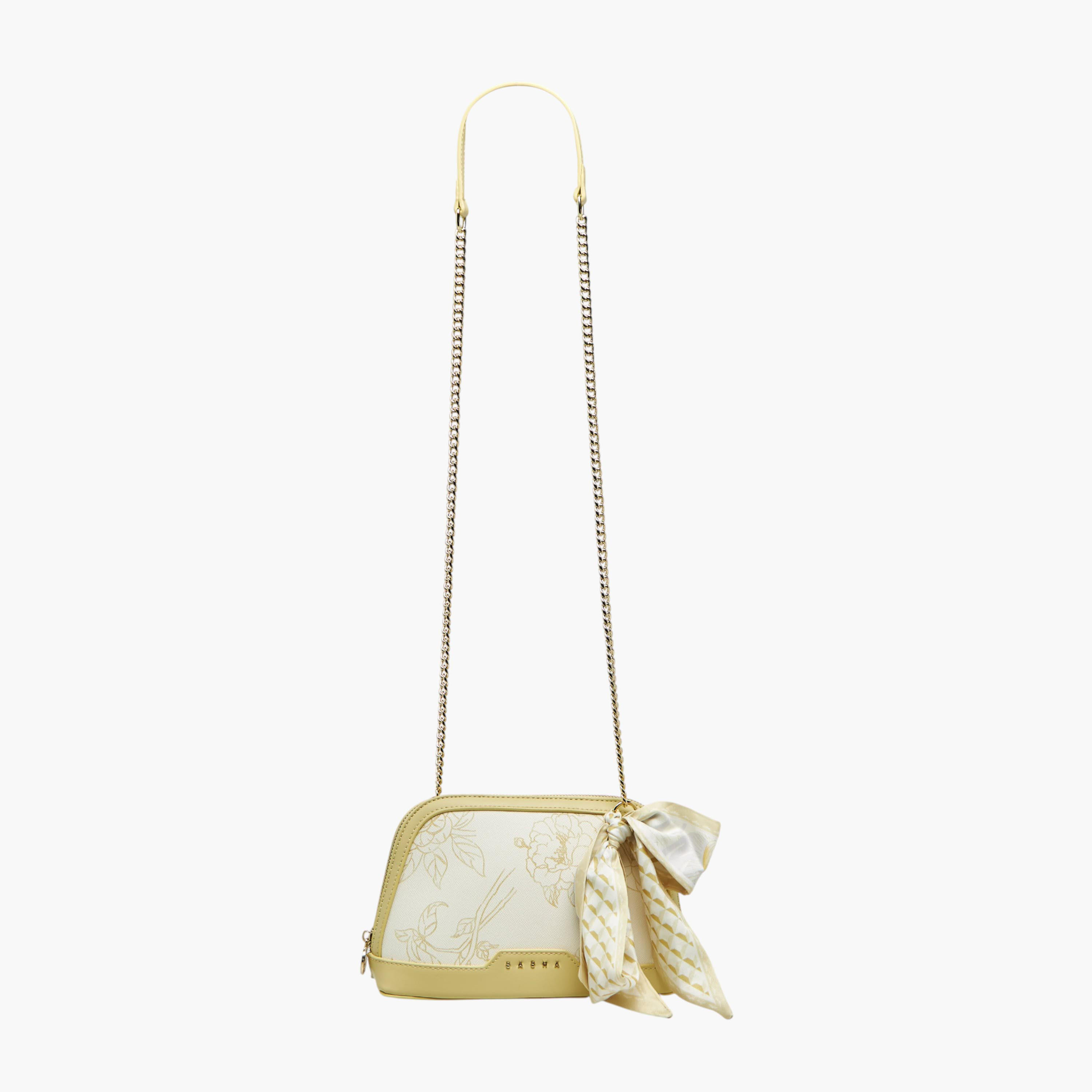 Sasha Kodes Bow Accent Crossbody Bag with Chain Strap-women-bagsandwallets-handbags-image-3