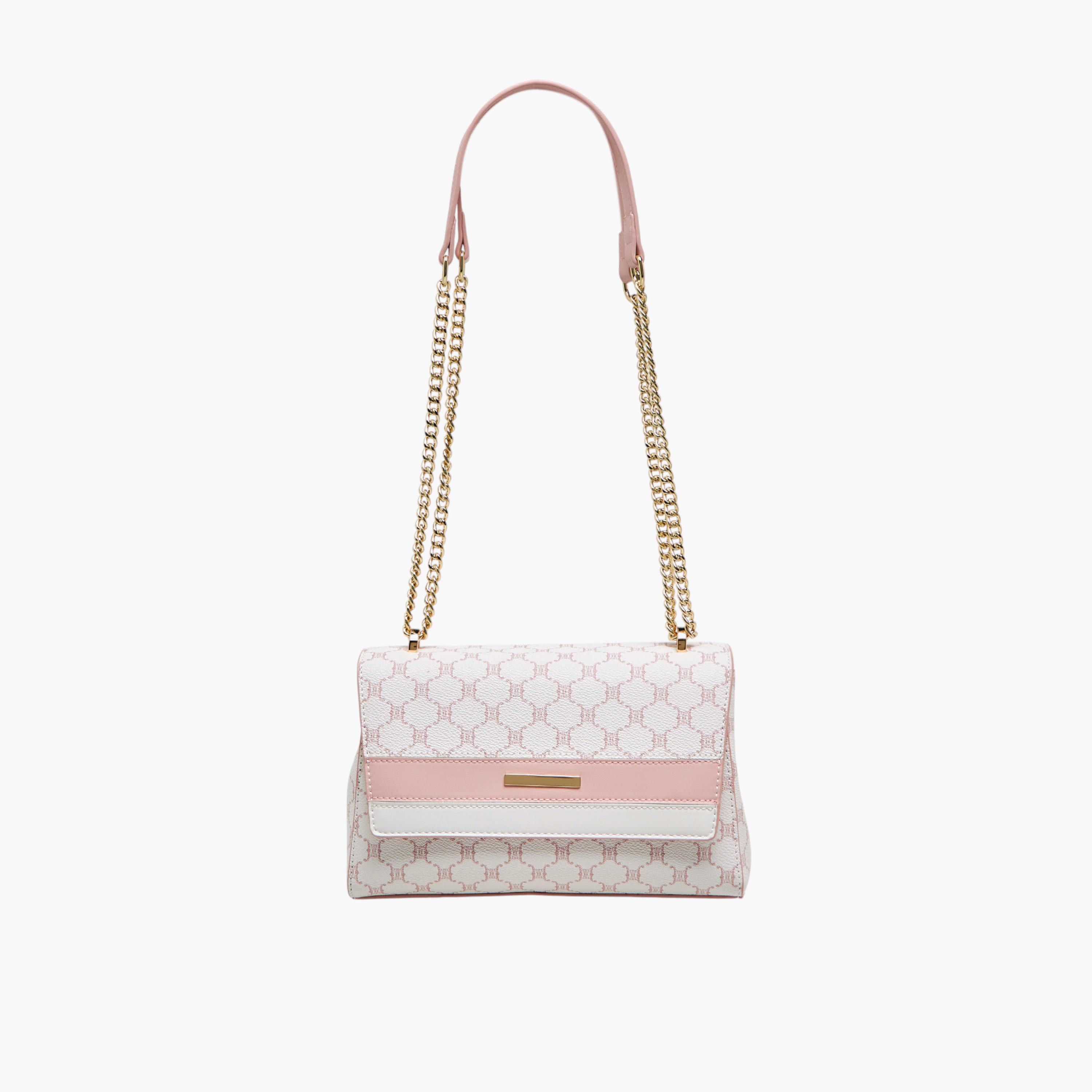 شنطة كروس بودي بطبعات وحزام سلسلة من ساشا كودز-women-bagsandwallets-handbags-image-1