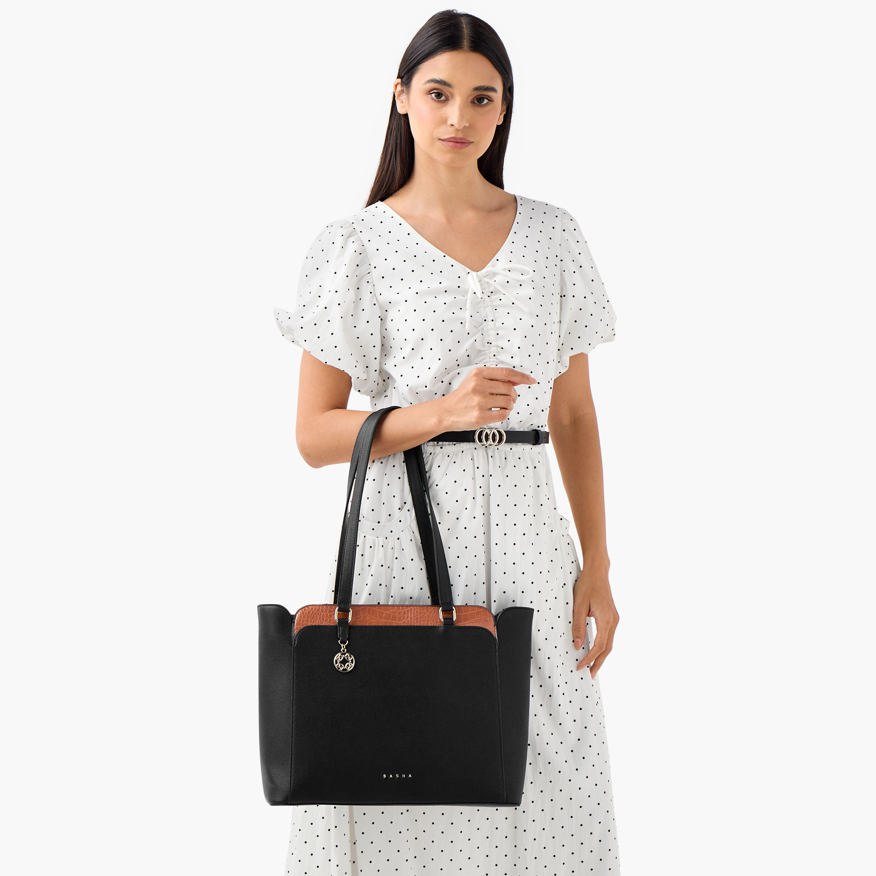 شنطة توتي بارزة الملمس بمقابض مزدوجة من ساشا كودز-women-bagsandwallets-handbags-image-2
