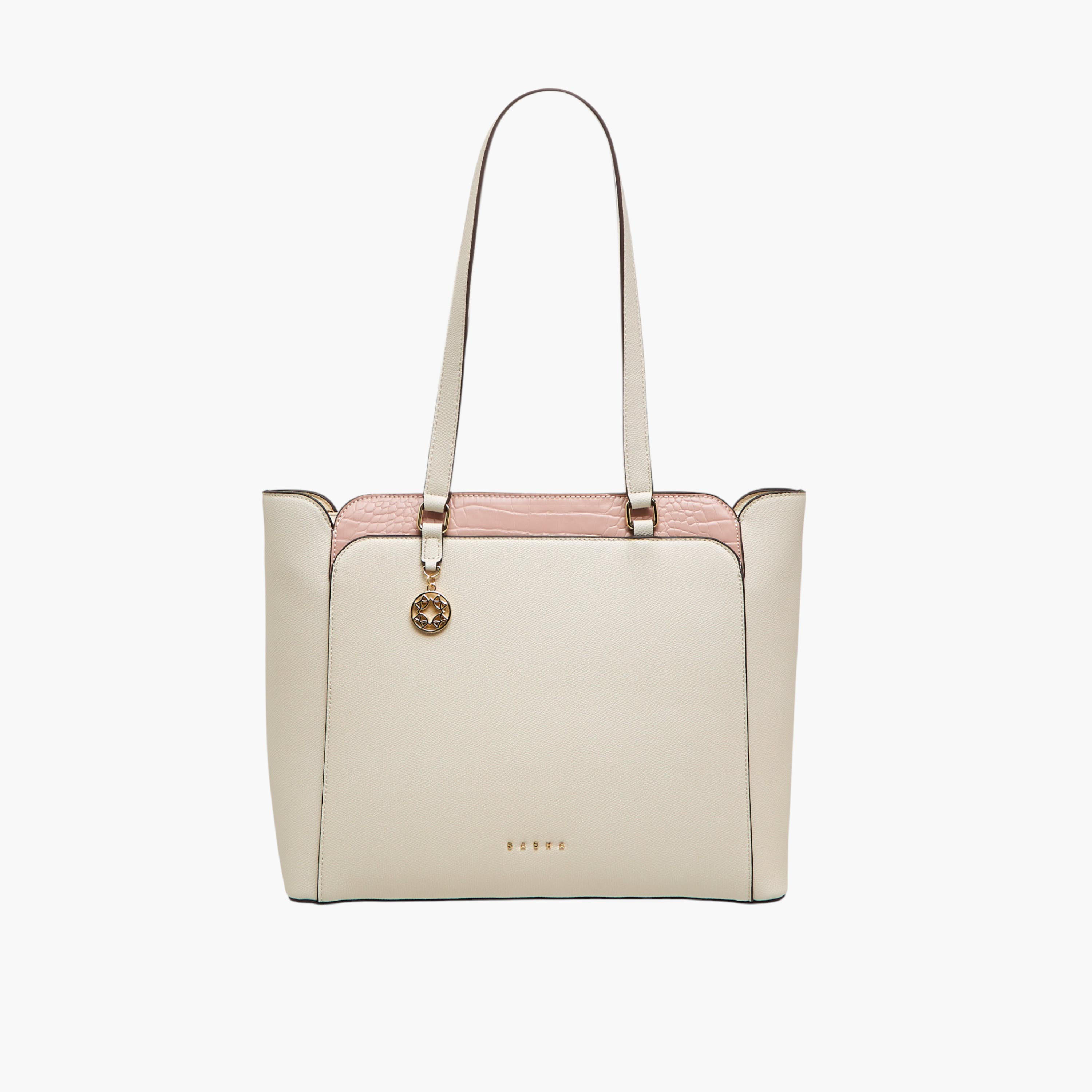 شنطة توتي بارزة الملمس بمقابض مزدوجة من ساشا كودز-women-bagsandwallets-handbags-image-1