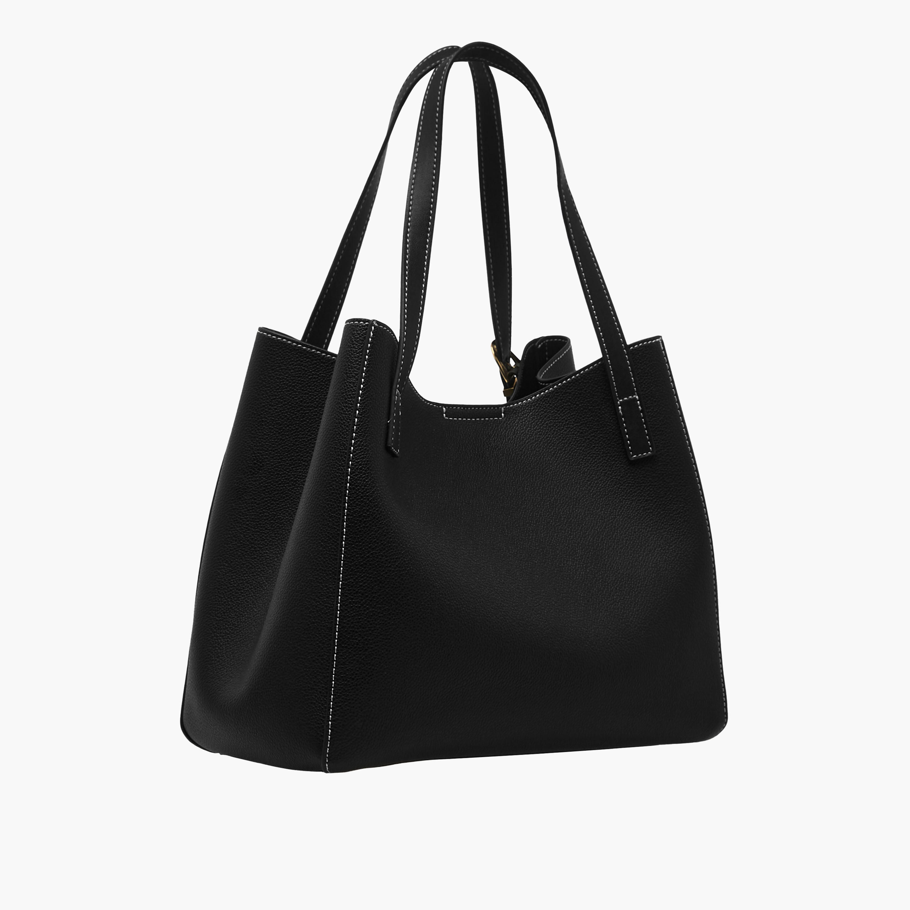 Sasha Kodes Charm Detail Shopper Bag with Pouch-women-bagsandwallets-handbags-image-5