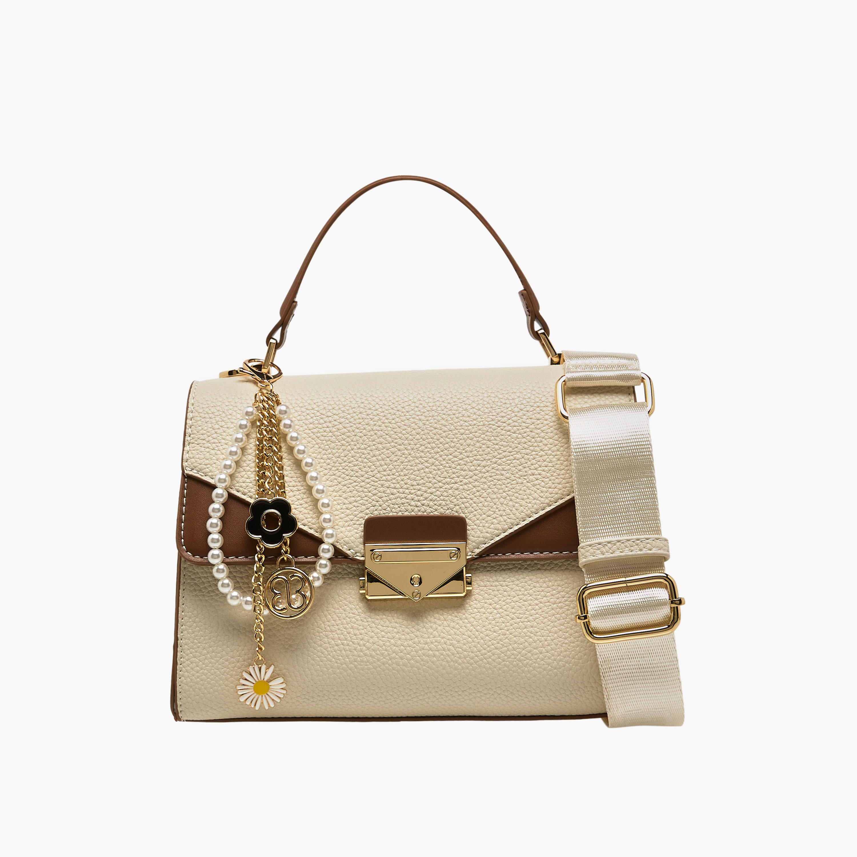 شنطة كروس بودي بارزة الملمس بدلاية من بيسي لندن-women-bagsandwallets-handbags-image-1