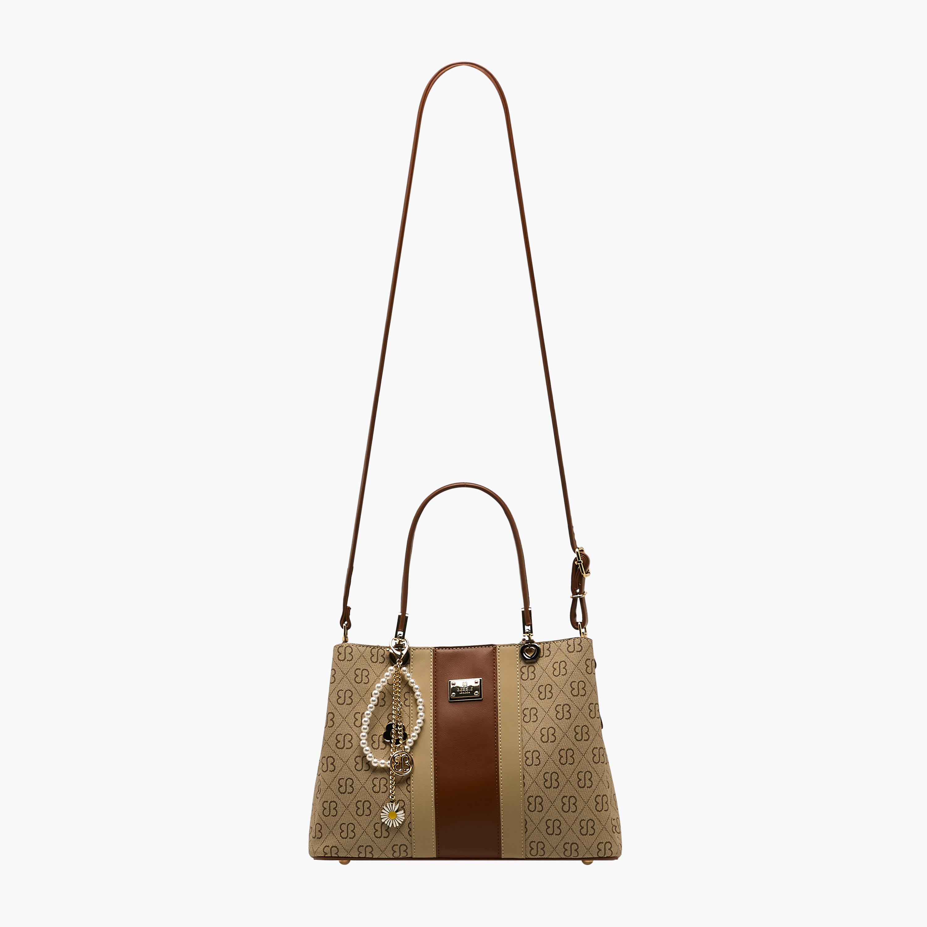 شنطة توتي بطبعات مونوجرام ودلاية من بيسي لندن-women-bagsandwallets-handbags-image-3