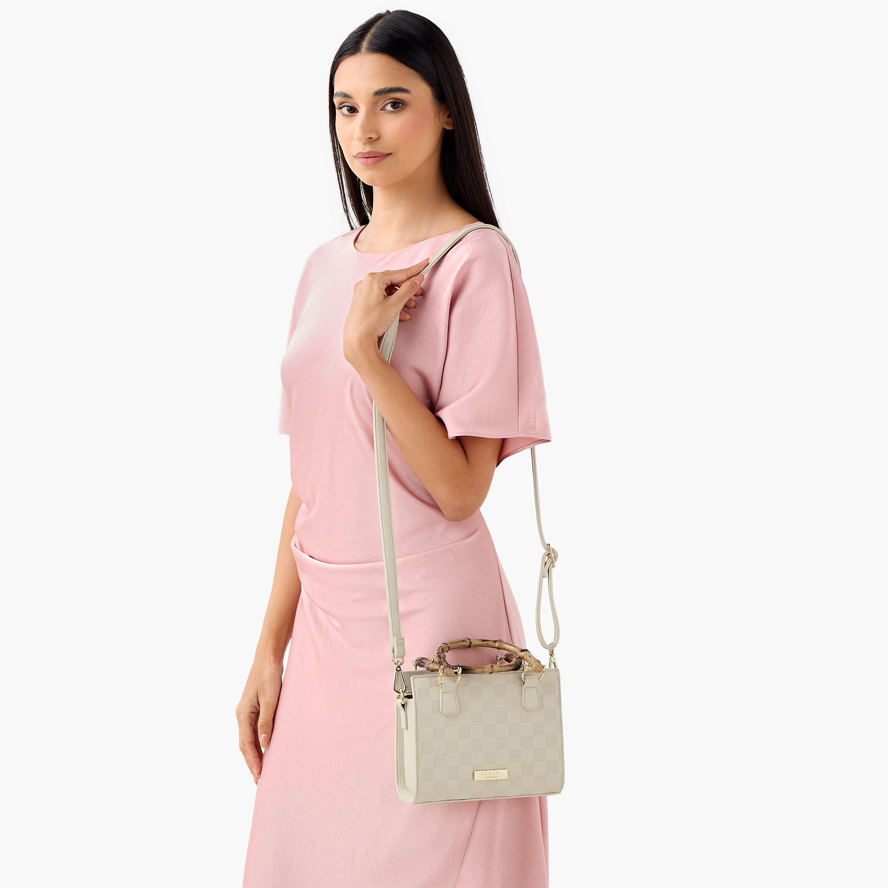 شنطة توتي بارزة الملمس بحزام قابل للفصل من بيسي لندن-women-bagsandwallets-handbags-image-8