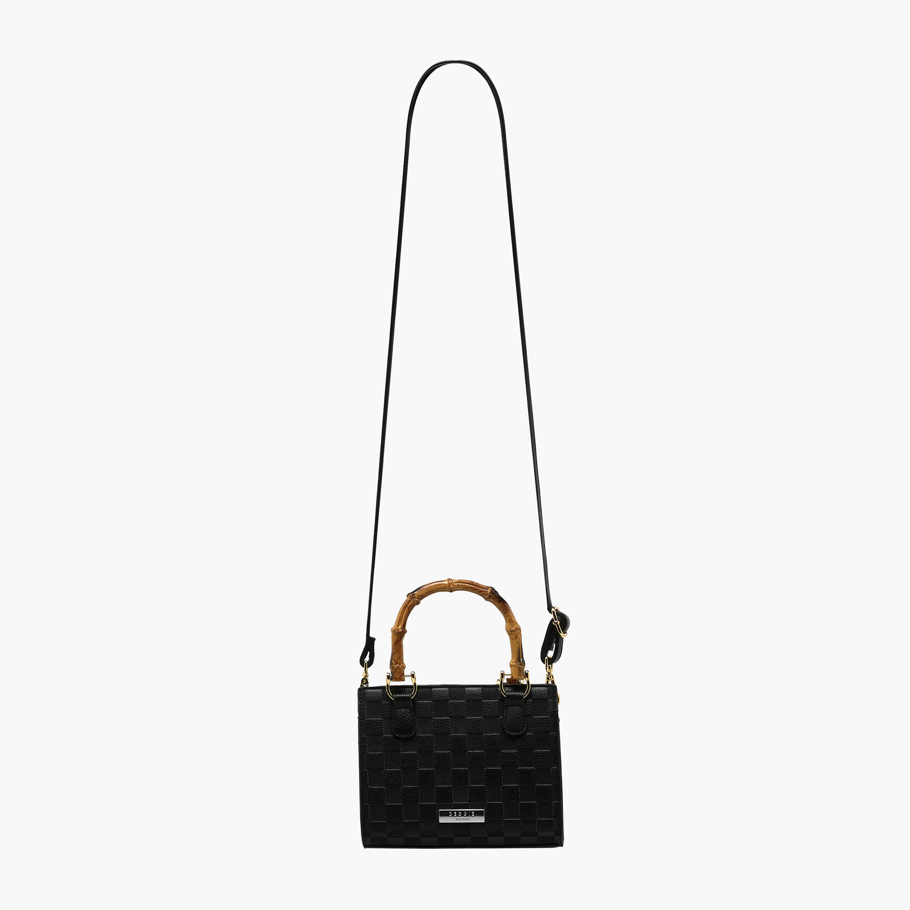 شنطة توتي بارزة الملمس بحزام قابل للفصل من بيسي لندن-women-bagsandwallets-handbags-image-3