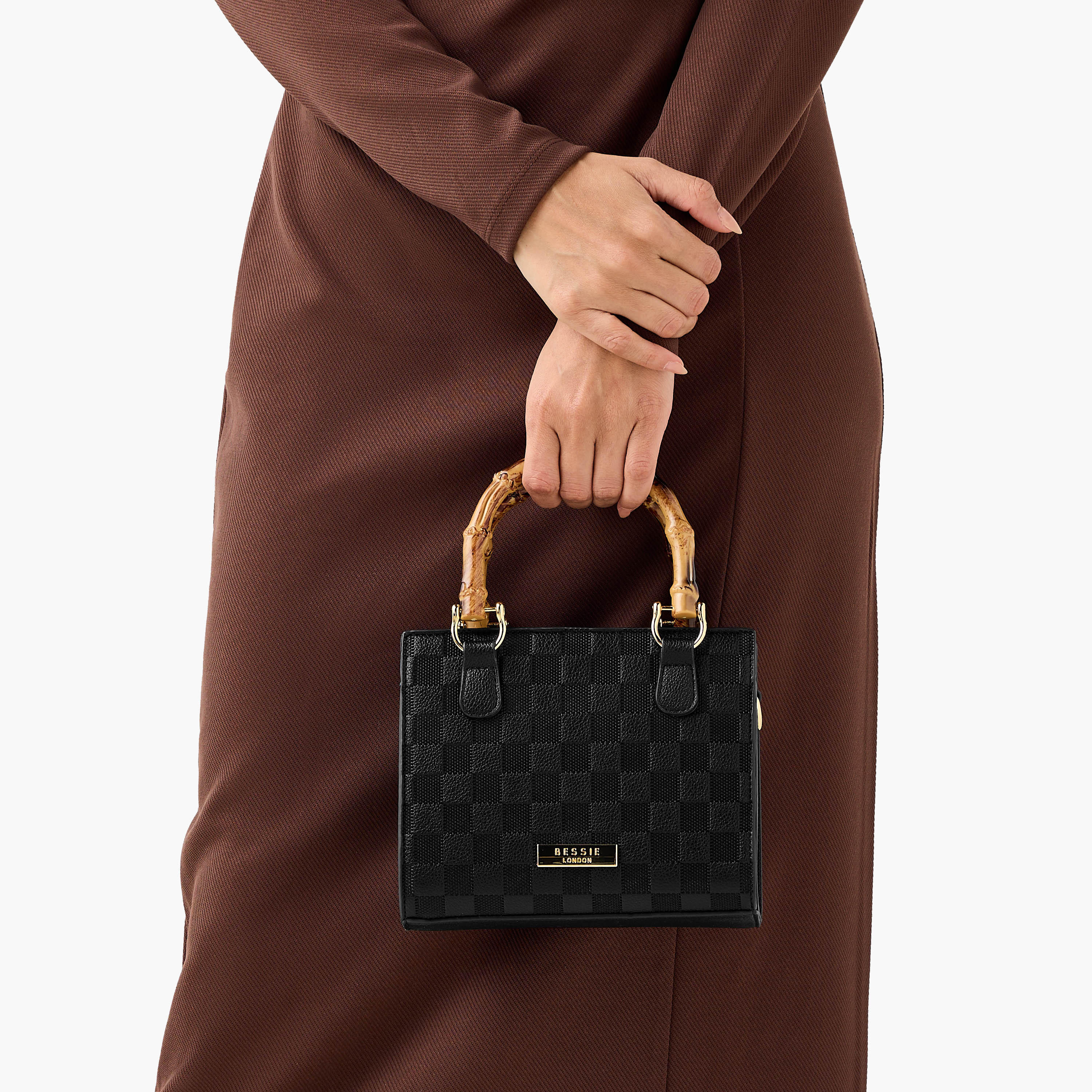 شنطة توتي بارزة الملمس بحزام قابل للفصل من بيسي لندن-women-bagsandwallets-handbags-image-8