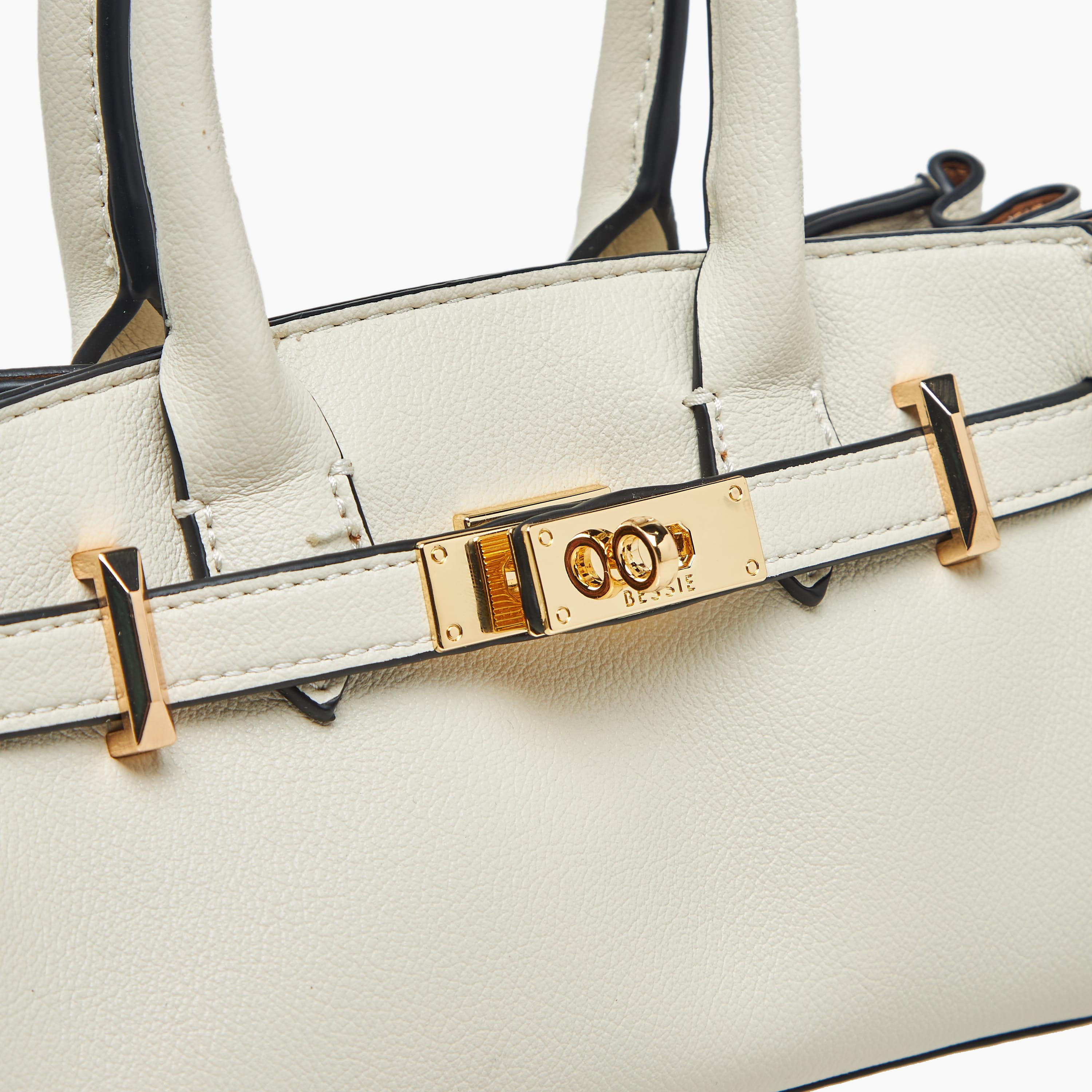 شنطة توتي بارزة الملمس بحزام سلسلة قابل للفصل من بيسي لندن-women-bagsandwallets-handbags-image-5
