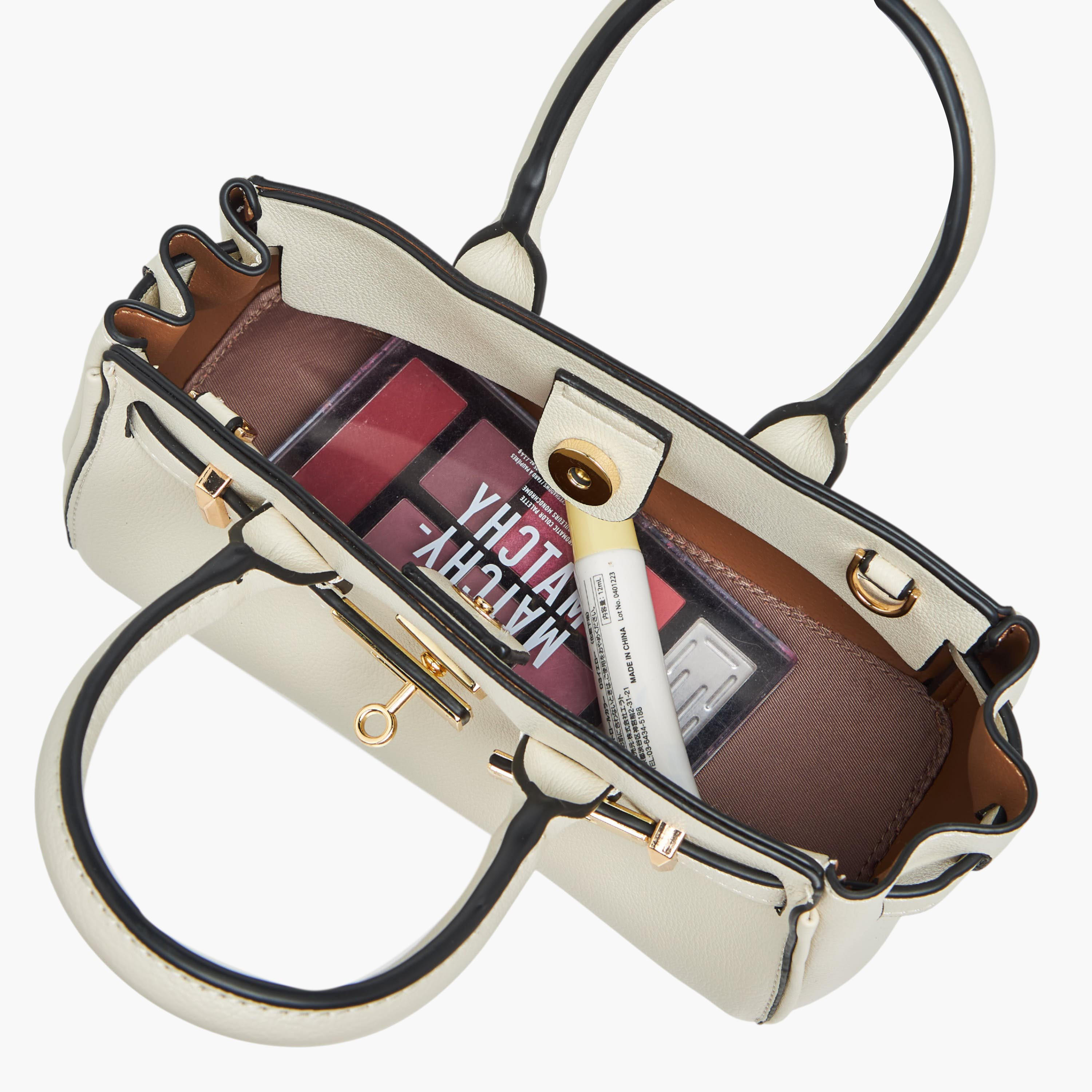 شنطة توتي بارزة الملمس بحزام سلسلة قابل للفصل من بيسي لندن-women-bagsandwallets-handbags-image-9