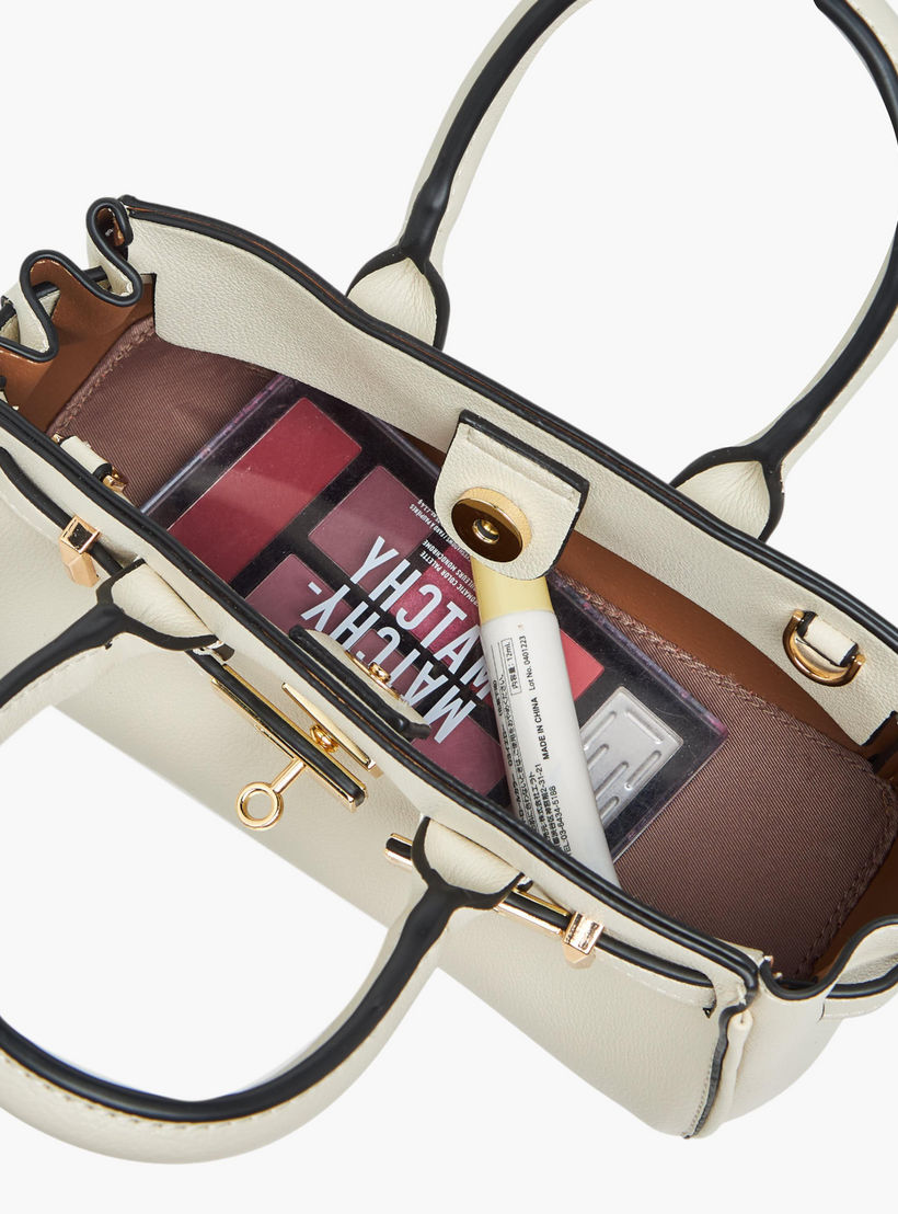شنطة توتي بارزة الملمس بحزام سلسلة قابل للفصل من بيسي لندن-women-bagsandwallets-handbags-image-9