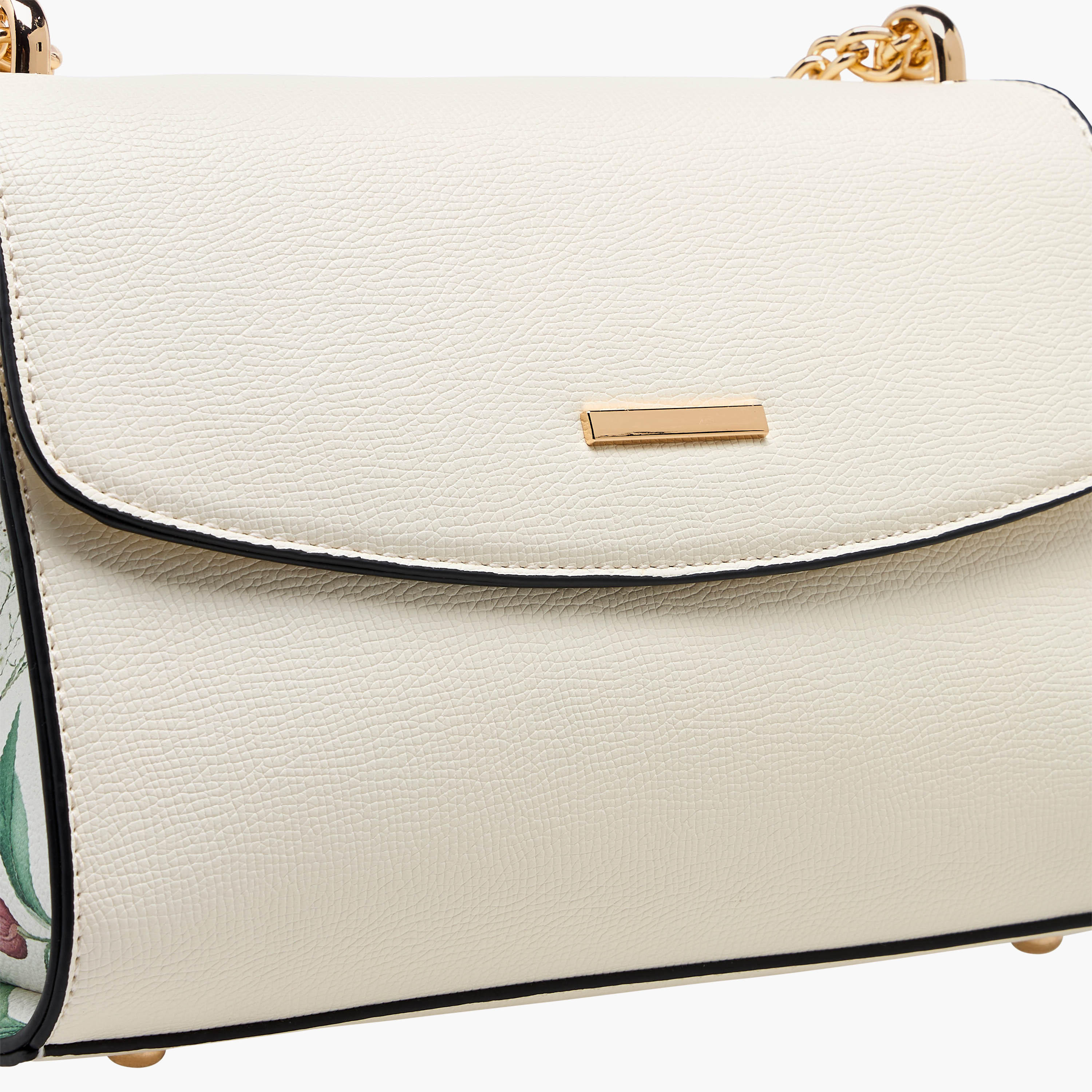 Sasha Jul Textured Crossbody Bag with Chain Strap-women-bagsandwallets-handbags-image-5