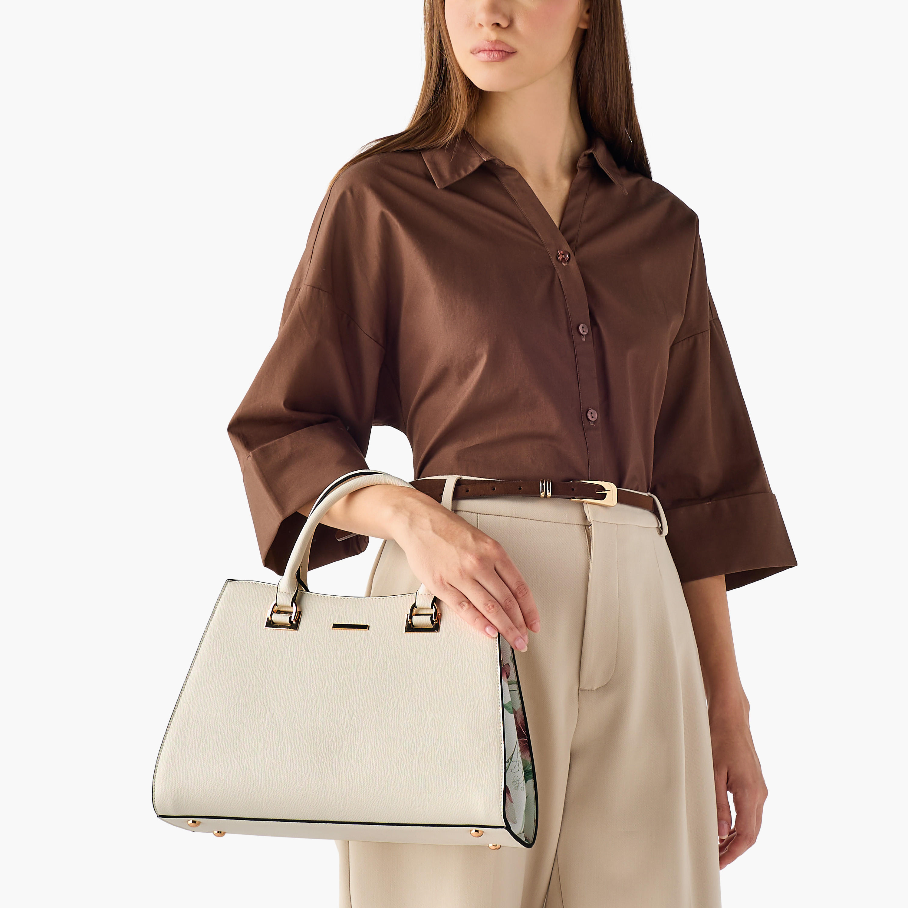شنطة توتي بمقابض مزدوجة وألواح زهرية جول من ساشا-women-bagsandwallets-handbags-image-2