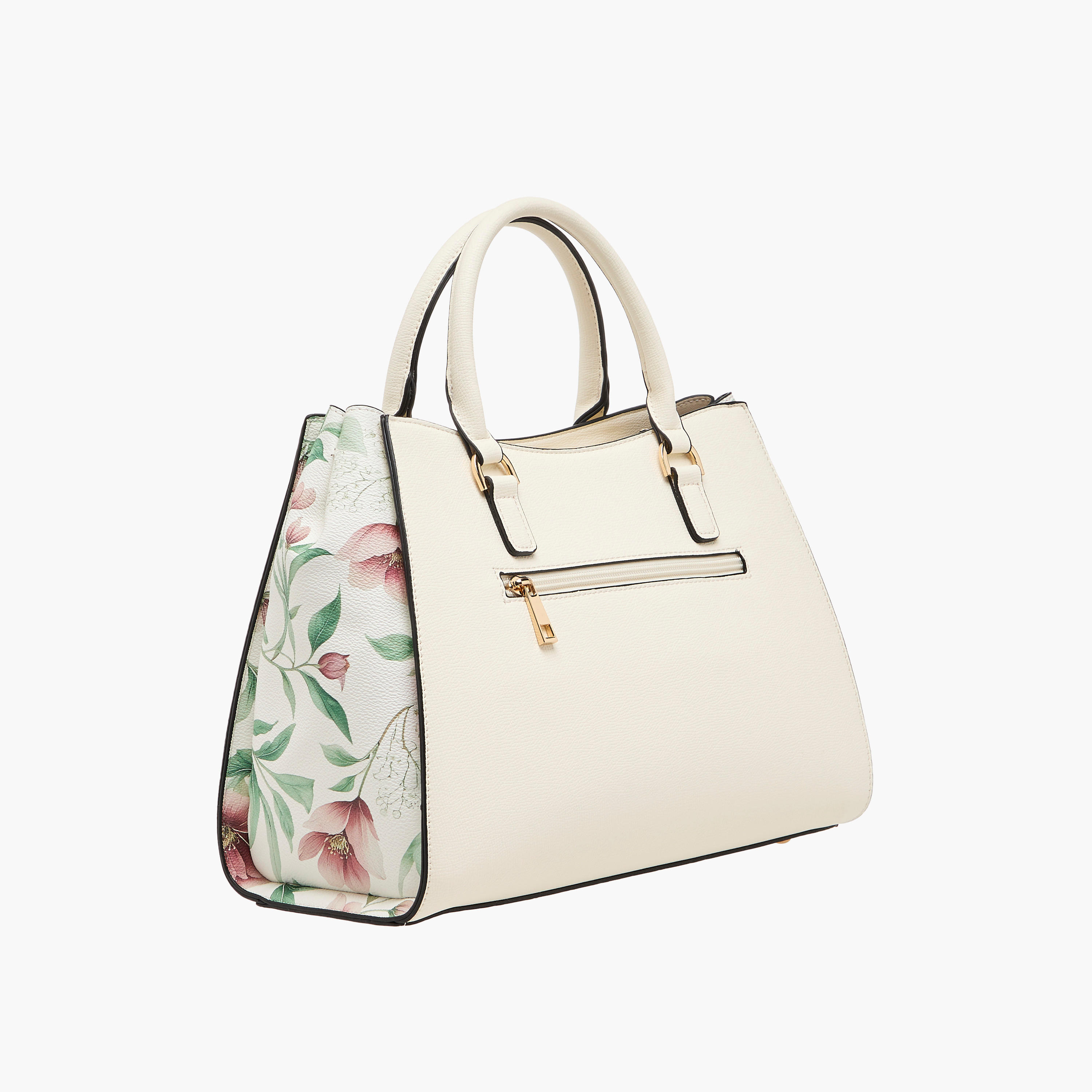 شنطة توتي بمقابض مزدوجة وألواح زهرية جول من ساشا-women-bagsandwallets-handbags-image-4