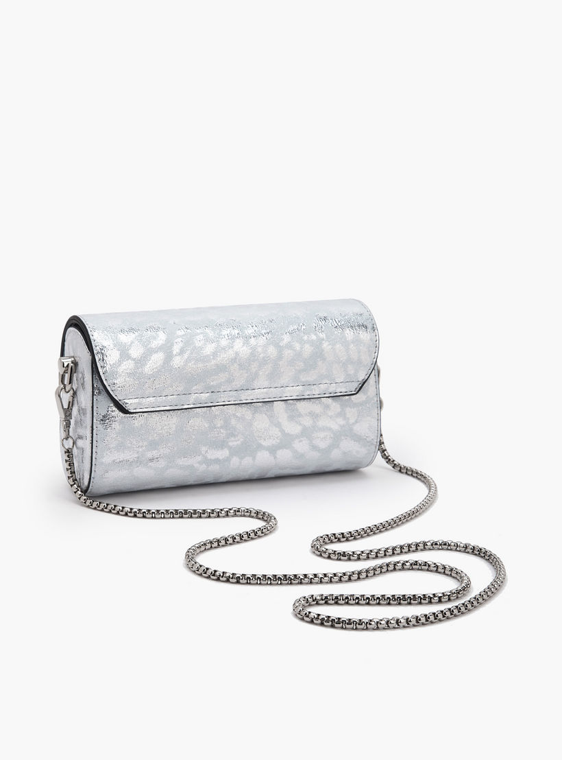 Celeste Metallic Print Crossbody Bag with Chain Strap-women-bagsandwallets-handbags-image-6