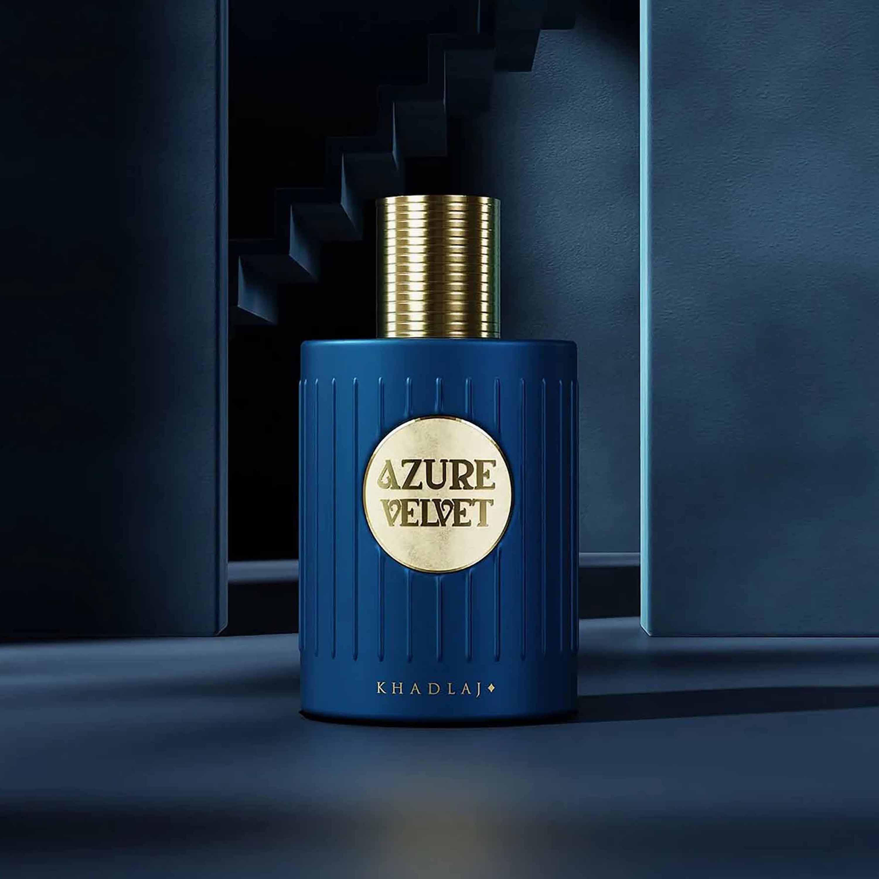 Khadlaj Azure Velvet Edp 100Ml-beautyandpersonalcare-fragrance-unisex-image-2